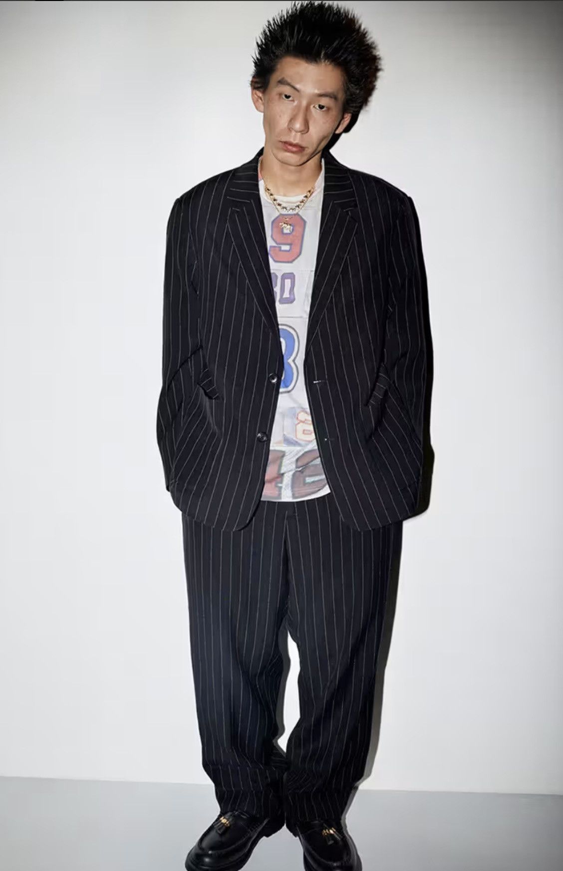 Supreme Supreme Lightweight Pinstripe Suit Size 38R - 4 Thumbnail