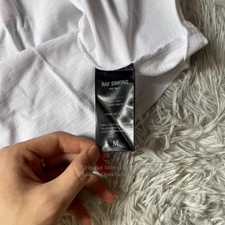Raf Simons Raf simons 18fw Fallen Street White Portrait Short Sleeve Size US M / EU 48-50 / 2 - 4 Thumbnail