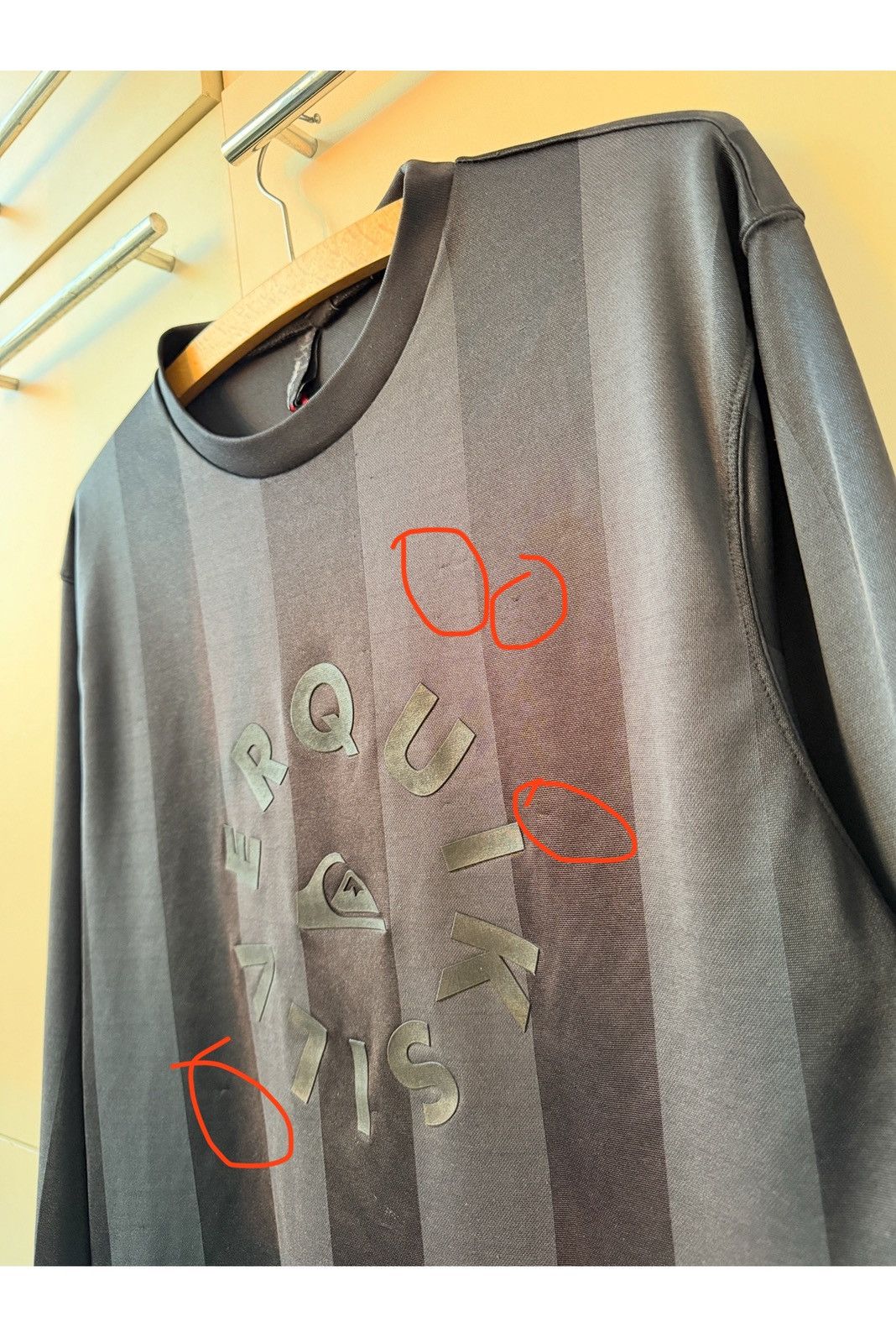 Quiksilver Y2K Quiksilver Jersey longsleeve t shirt Size US L / EU 52-54 / 3 - 13 Thumbnail