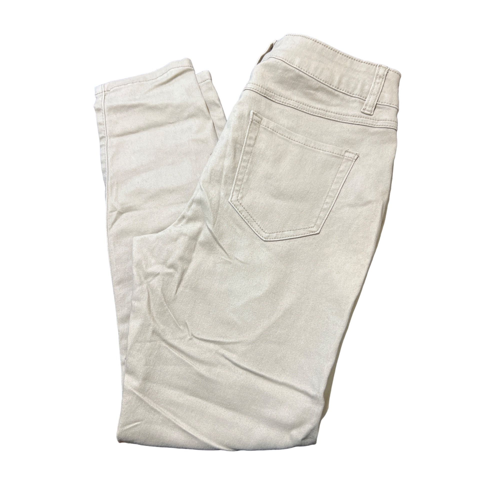 Other Artisan NY Beige Khaki Jeans Skinny Size 6 Denim Women Size 28" / US 6 / IT 42 - 3 Thumbnail