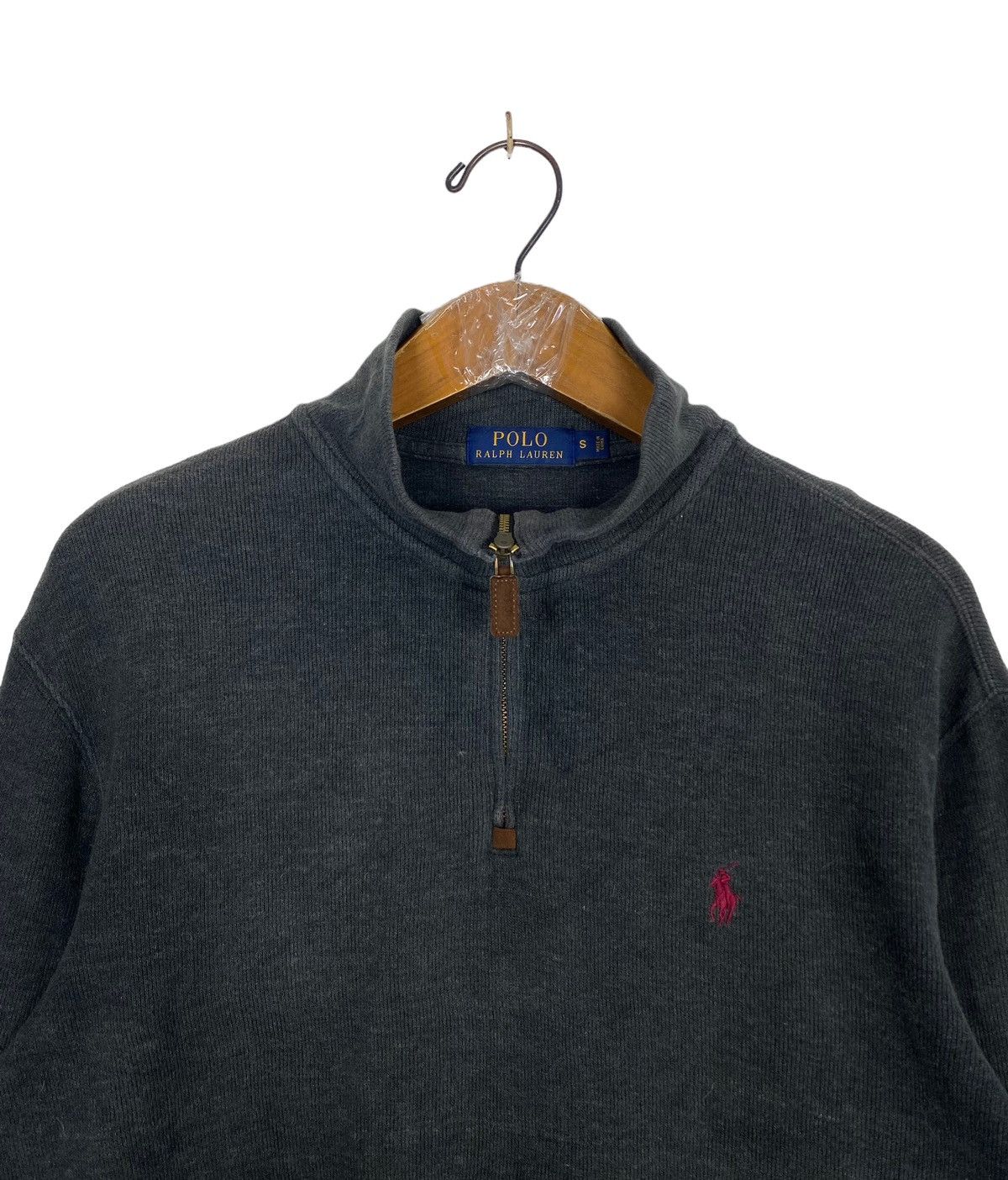 Polo Ralph Lauren Rare‼️ Polo Ralph Lauren Small Pony Half Zip Sweater Size US S / EU 44-46 / 1 - 4 Thumbnail