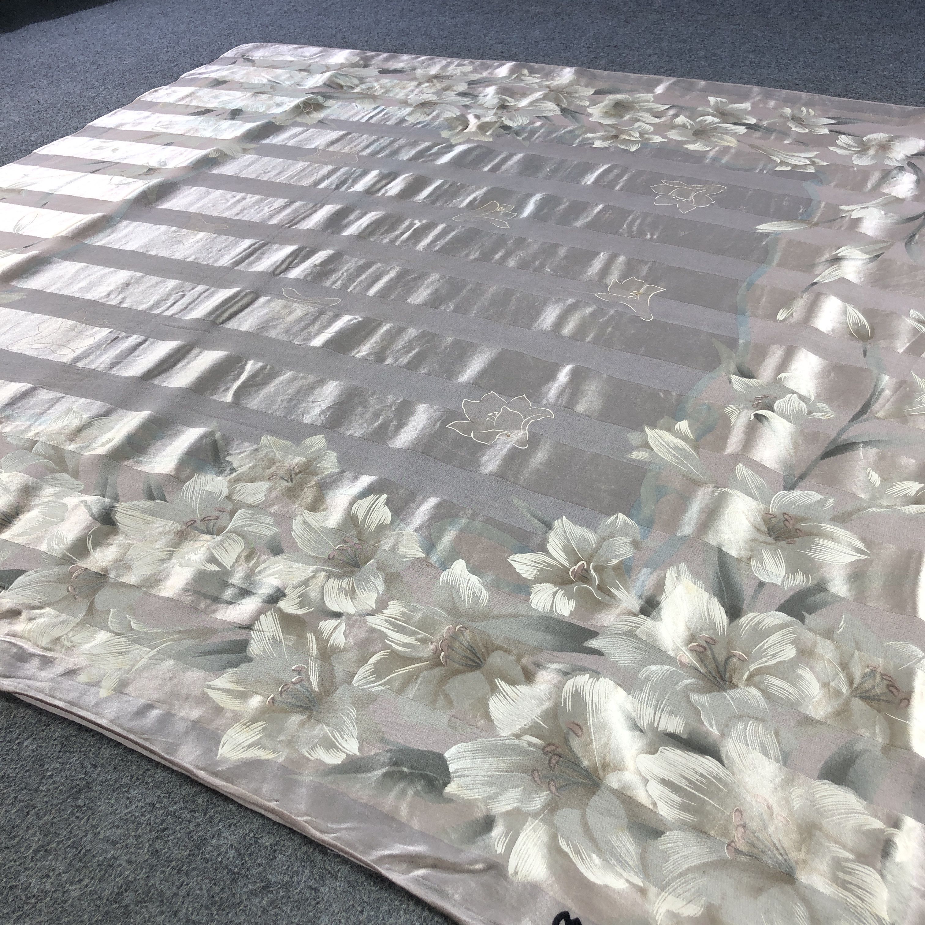 Mila Schon Mila Schon Slit Thread Silk Scarf M1093 Size ONE SIZE - 3 Thumbnail