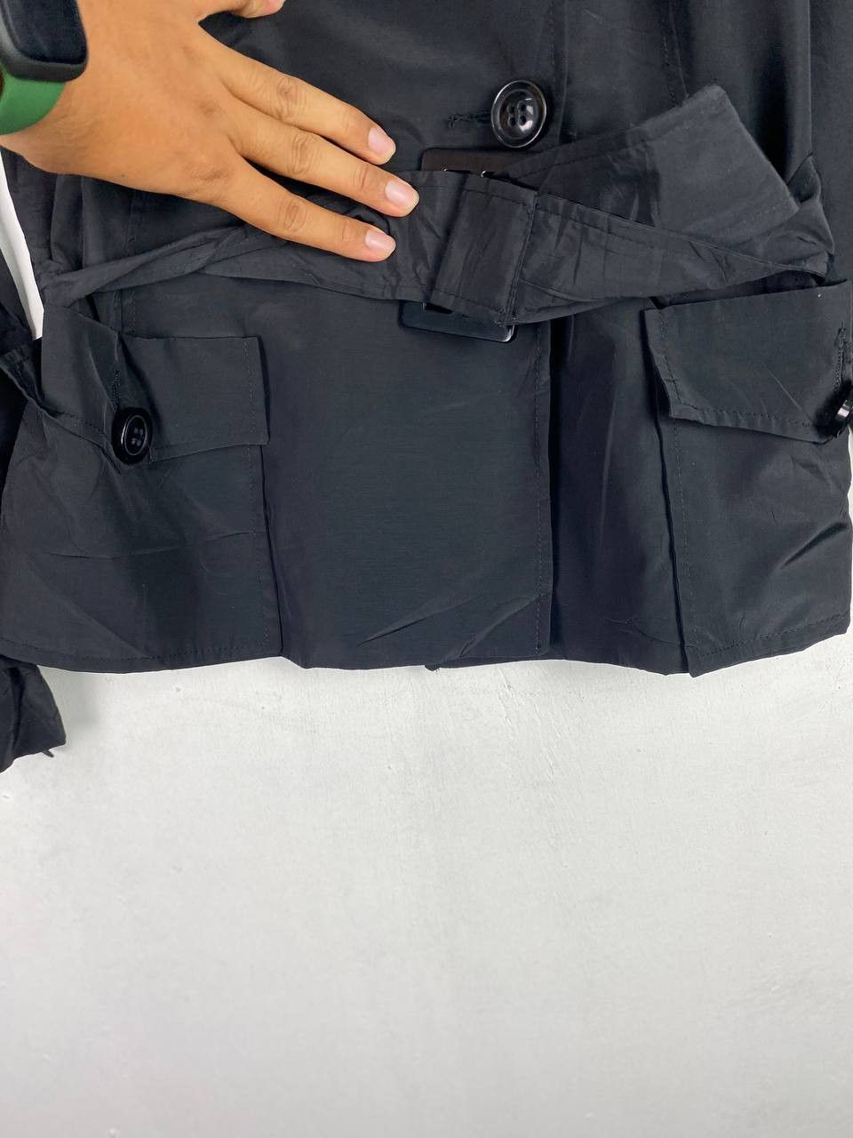 Zara zara basic double breast belted jacket nice design Size S / US 4 / IT 40 - 3 Thumbnail