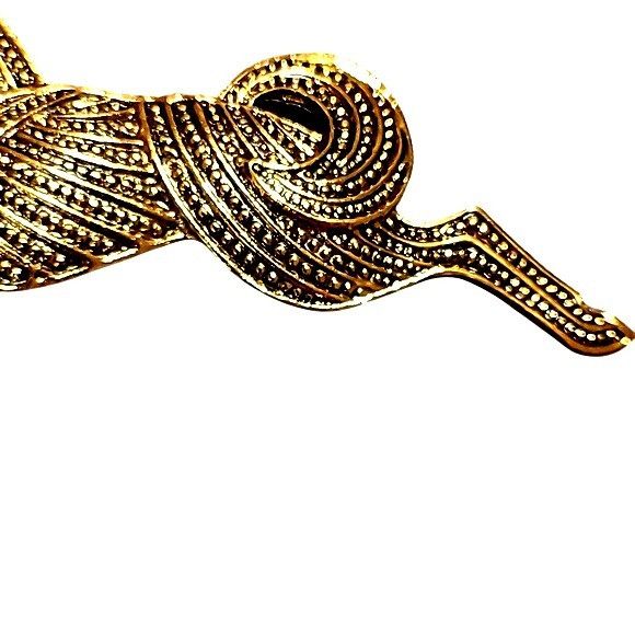 Other Brass Horse Brooch Full of Texture, Beauty, Craftsmanship an Size ONE SIZE - 3 Thumbnail