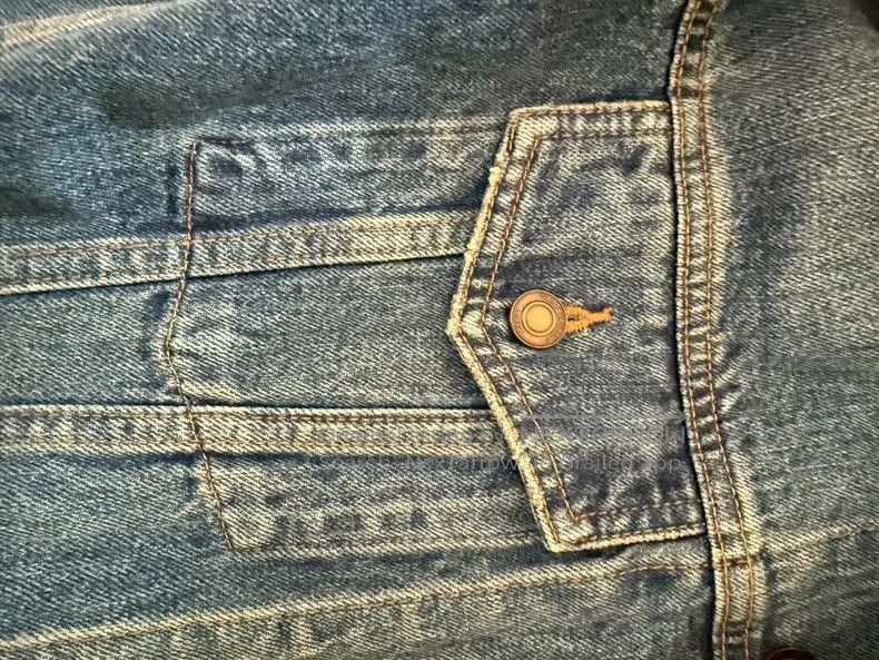 Yves Saint Laurent YSL Denim Jacket (Naza Same Style). Size US M / EU 48-50 / 2 - 5 Thumbnail