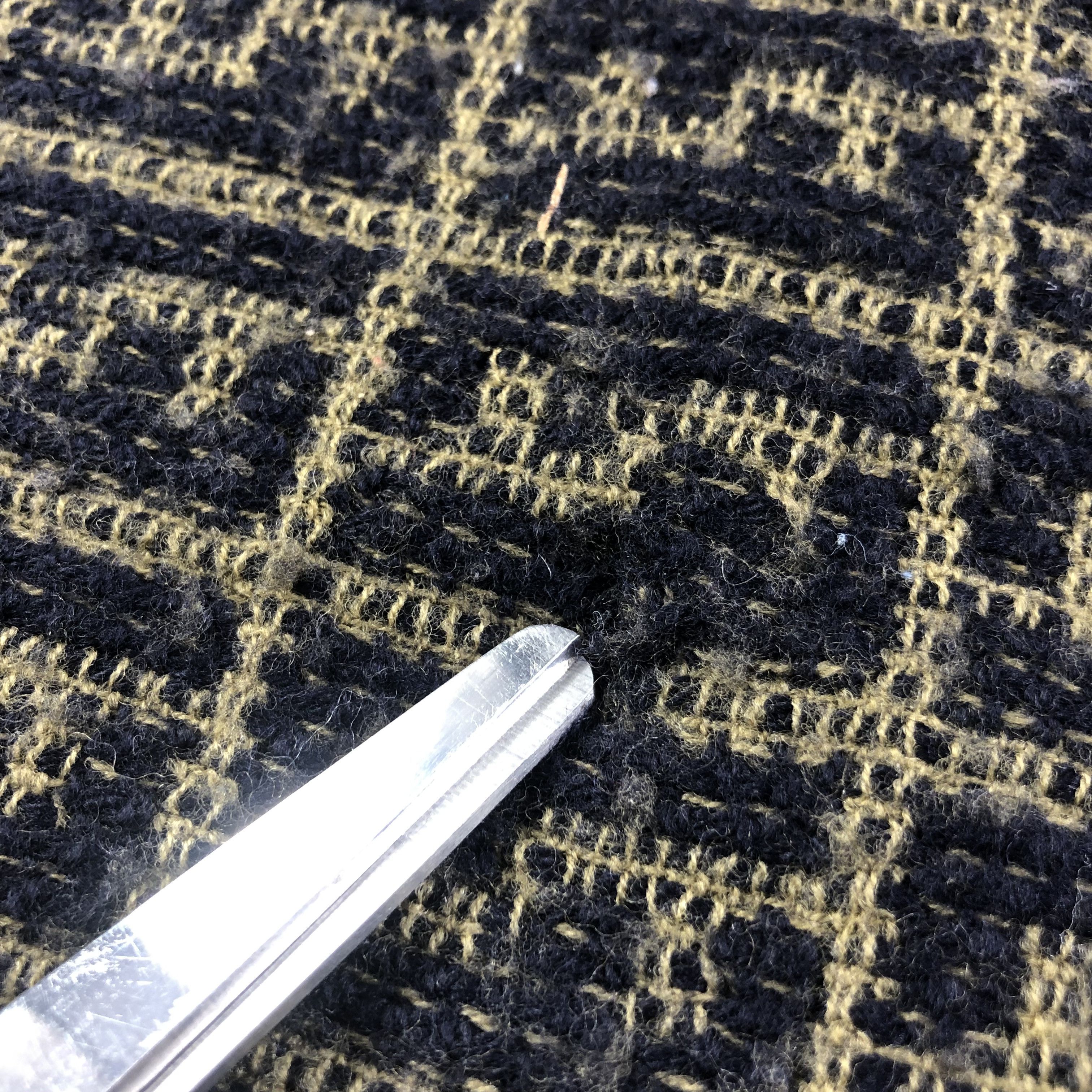 Fendi Fendi FF Monogram Full Print Wool Scarf Muffler V1145 Size ONE SIZE - 6 Thumbnail