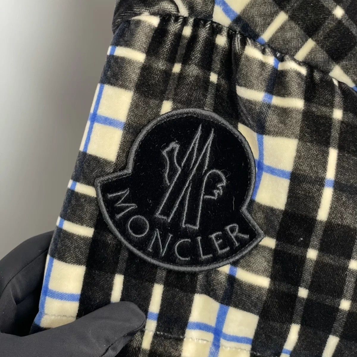 Moncler Moncler Check Down Jacket Color Blocked 2 Size M / US 6-8 / IT 42-44 - 3 Thumbnail
