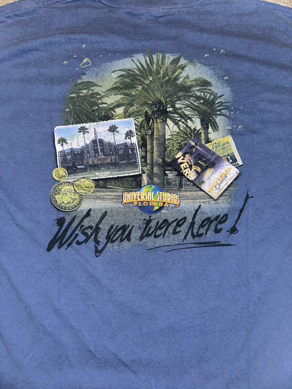 Universal Studios × Vintage Universal Studios Florida T-Shirt Size US XL / EU 56 / 4 - 4 Thumbnail