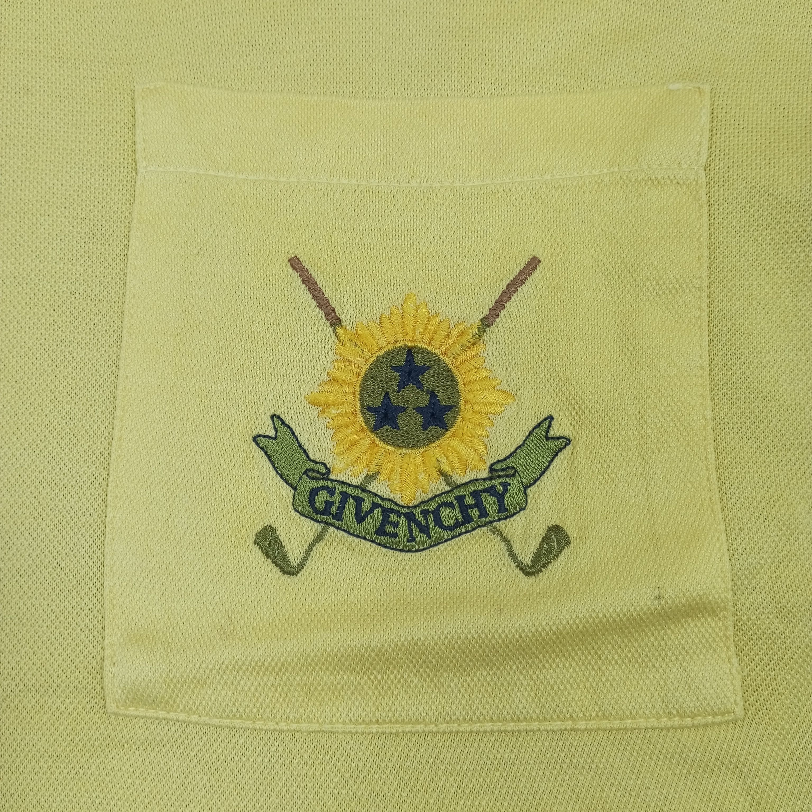 Givenchy × Vintage Gentlemen Givenchy Designer Brand Pocket Design Polos Size US XL / EU 56 / 4 - 2 Thumbnail