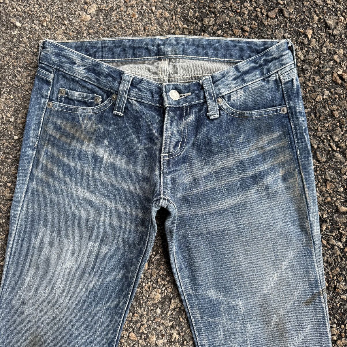 Japanese Brand VINTAGE MERCURYDUO FLARE DENIM JEAN PANTS Size US 28 / EU 44 - 3 Thumbnail