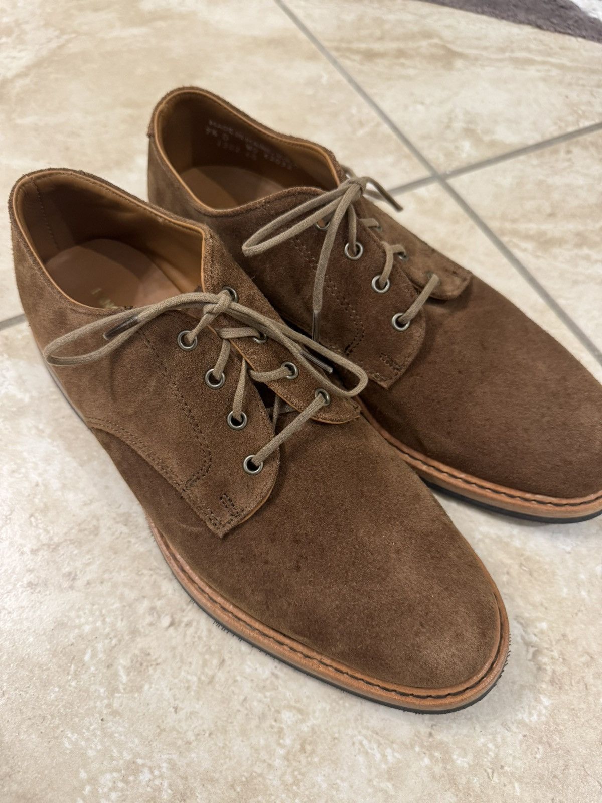 Rancourt & Co. Rancourt Camden Derby, Snuff Suede Size US 9.5 / EU 42-43 - 1 Thumbnail
