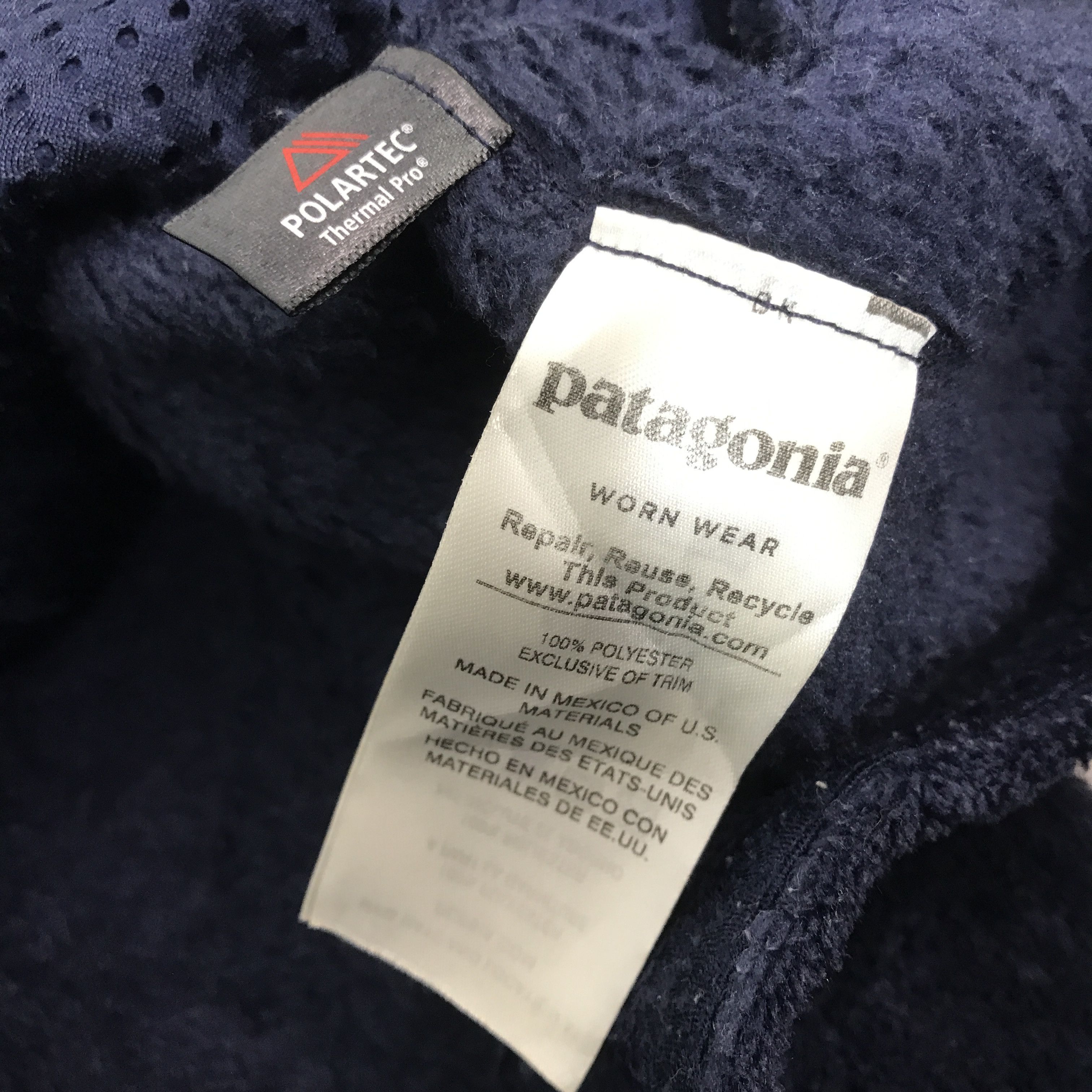 Patagonia Vintage Patagonia single pocket fleece shirt Jacket Size US L / EU 52-54 / 3 - 9 Thumbnail