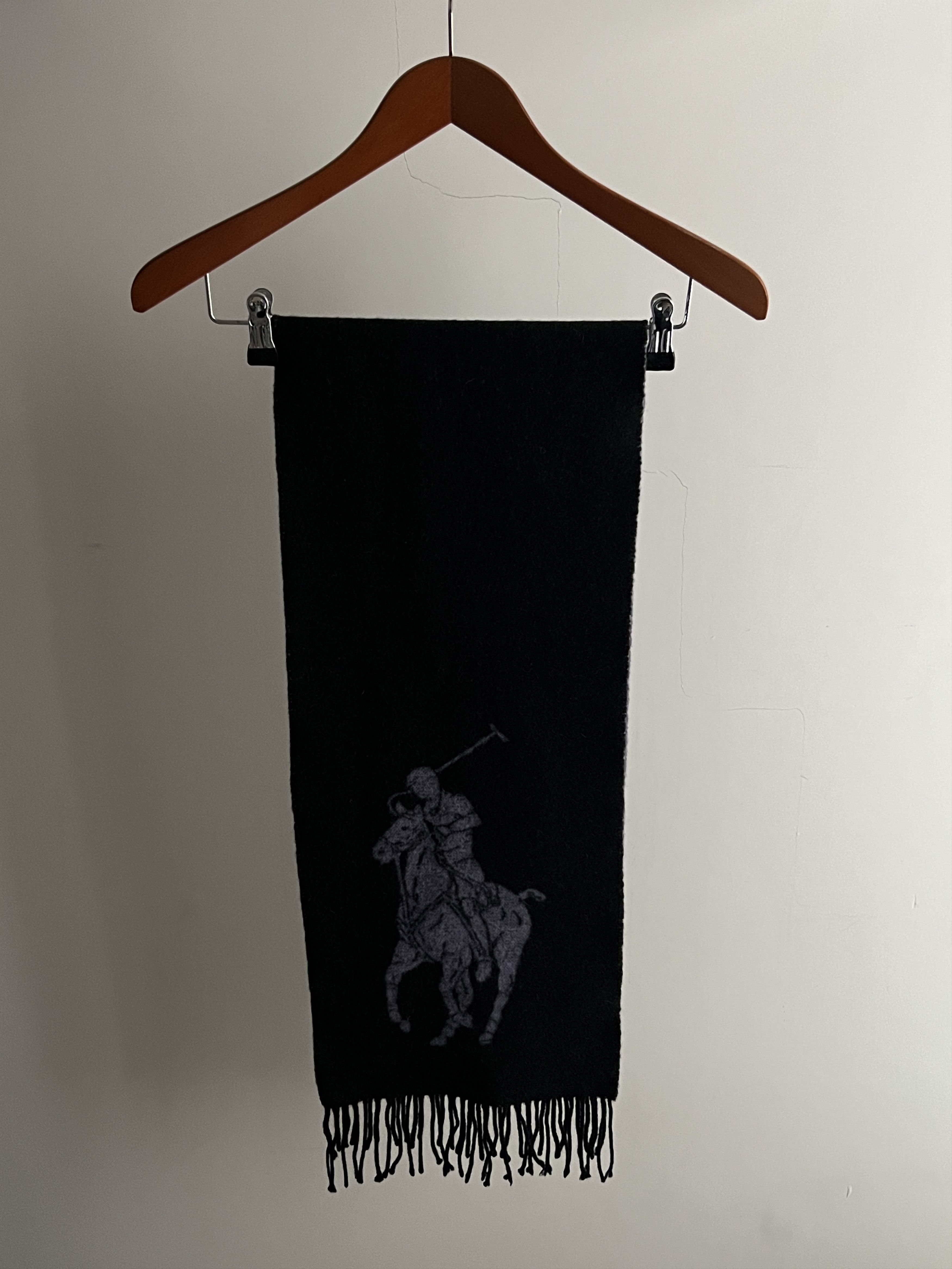 Polo Ralph Lauren Polo Ralph Lauren Wool Scarf Vintage Classic Heritage Knit Size ONE SIZE - 3 Thumbnail