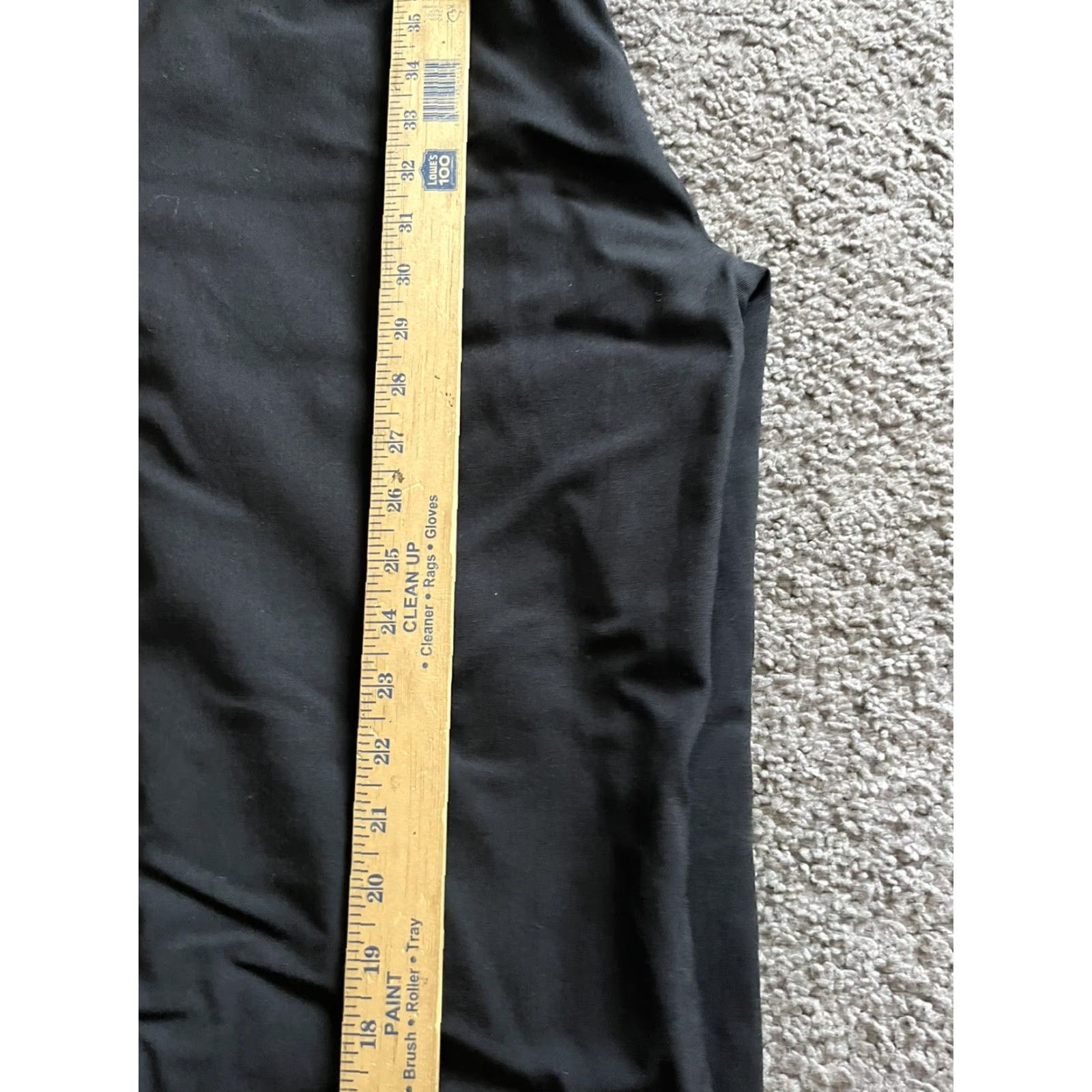 Ralph Lauren Lauren Ralph Lauren Pants Womens Size 6 Black Straight Camaron Dress Pants Regular 32.5in Inseam Pockets Zipper Button Casual Office Size 28" / US 6 / IT 42 - 6 Thumbnail