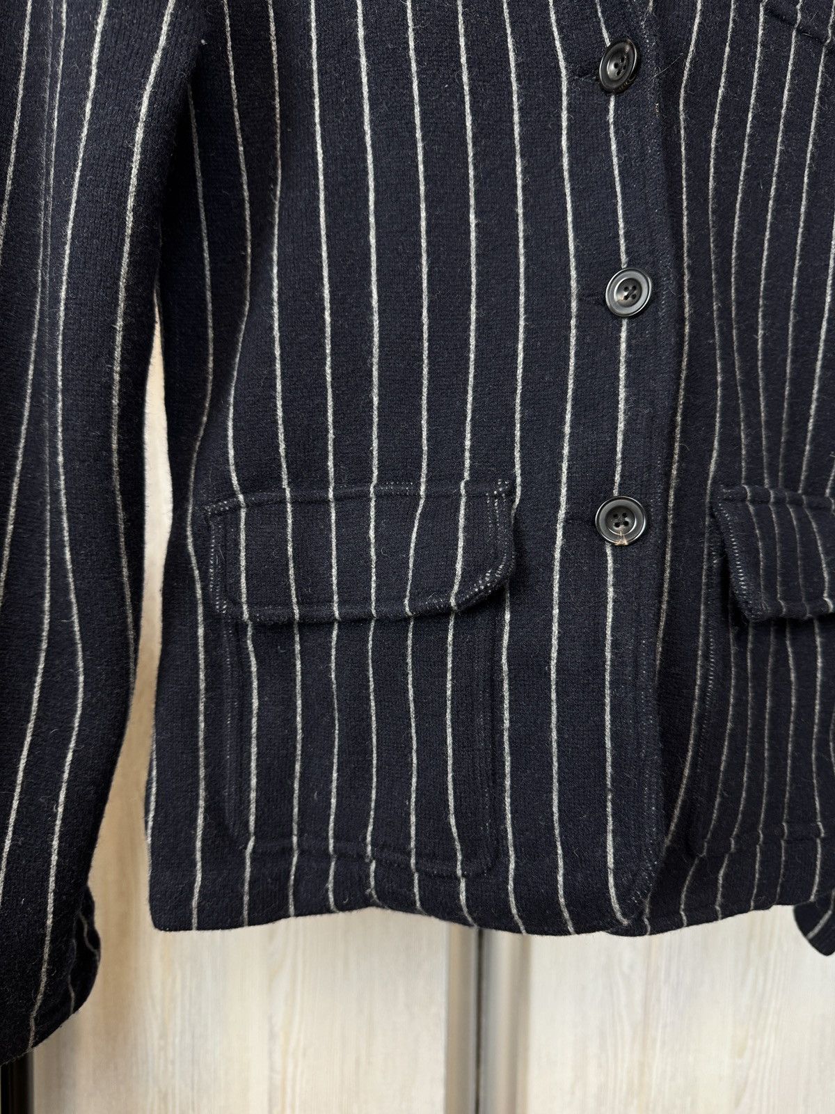 Ralph Lauren Ralph Lauren wool cashmere striped stretch blazer Size S / US 4 / IT 40 - 6 Thumbnail