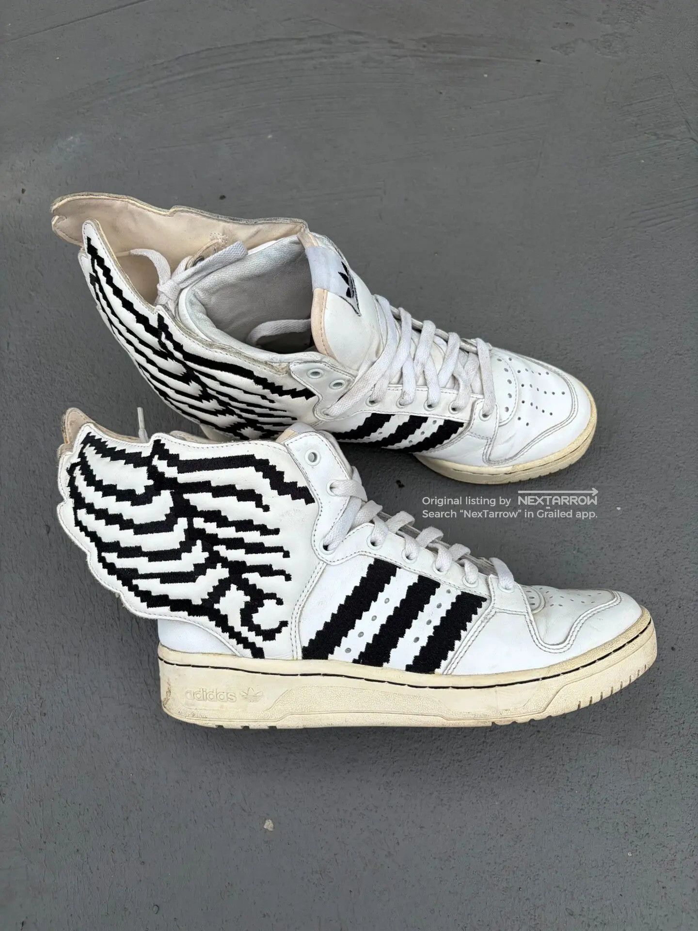 Adidas × Jeremy Scott Adidas Jeremy Scott 1.0 money print high