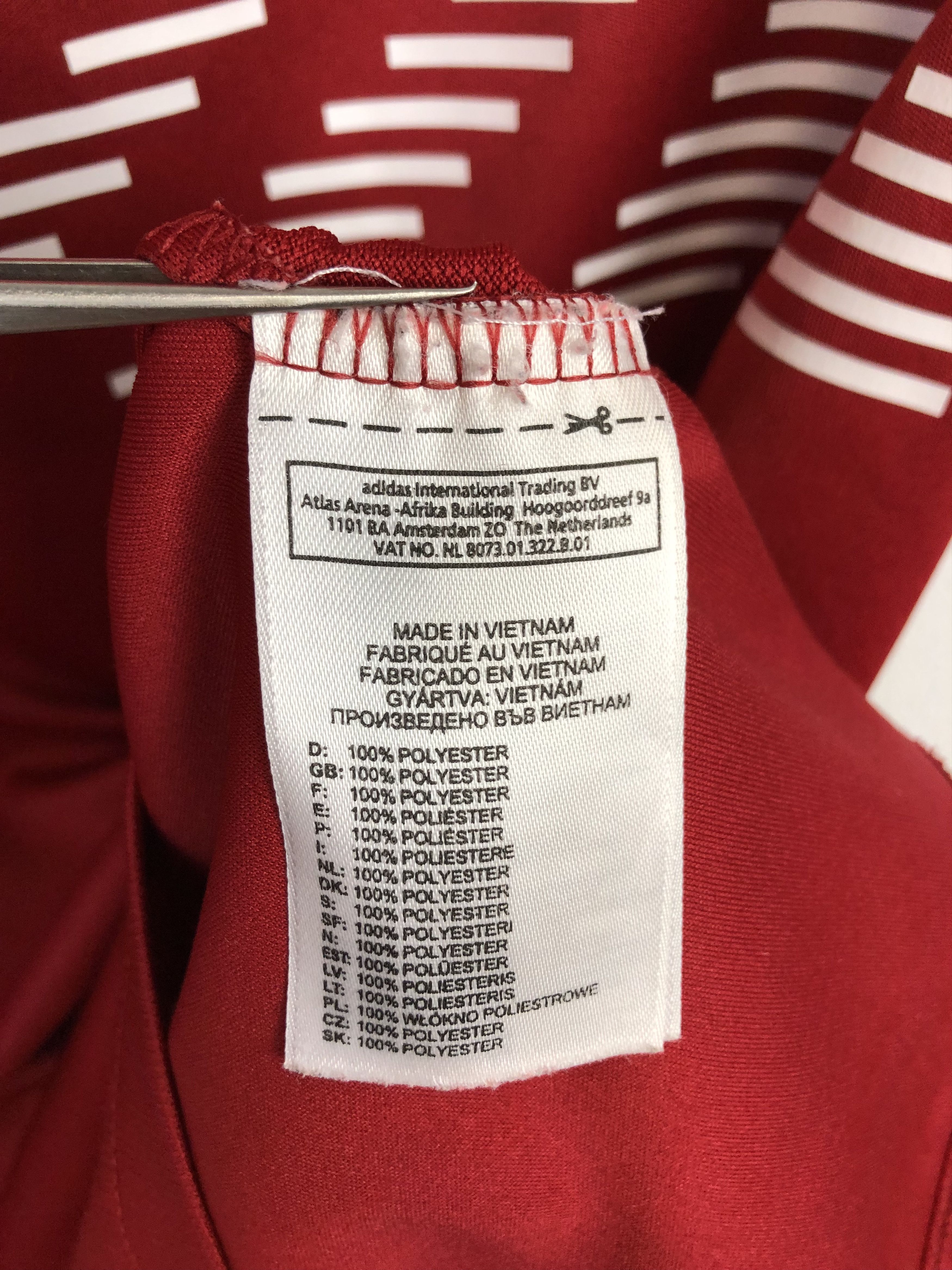 Adidas Denmark Home football shirt 2010 Soccer Adidas Jersey Size US S / EU 44-46 / 1 - 10 Thumbnail