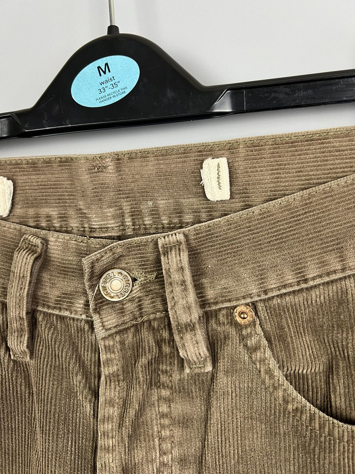 Diesel W31 Vintage Diesel Corduroy Pants Y2k Size US 31 - 7 Thumbnail