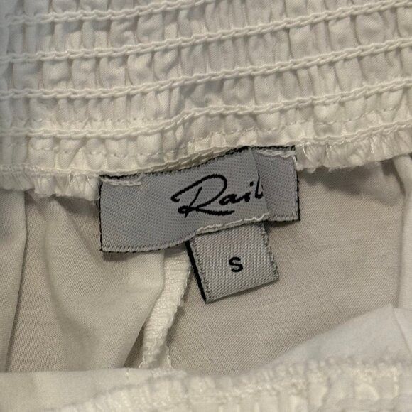 Rails RAILS White Wide Leg Lightweight Lace Trim Henrik Pant Size 27" / US 4 / IT 40 - 6 Thumbnail