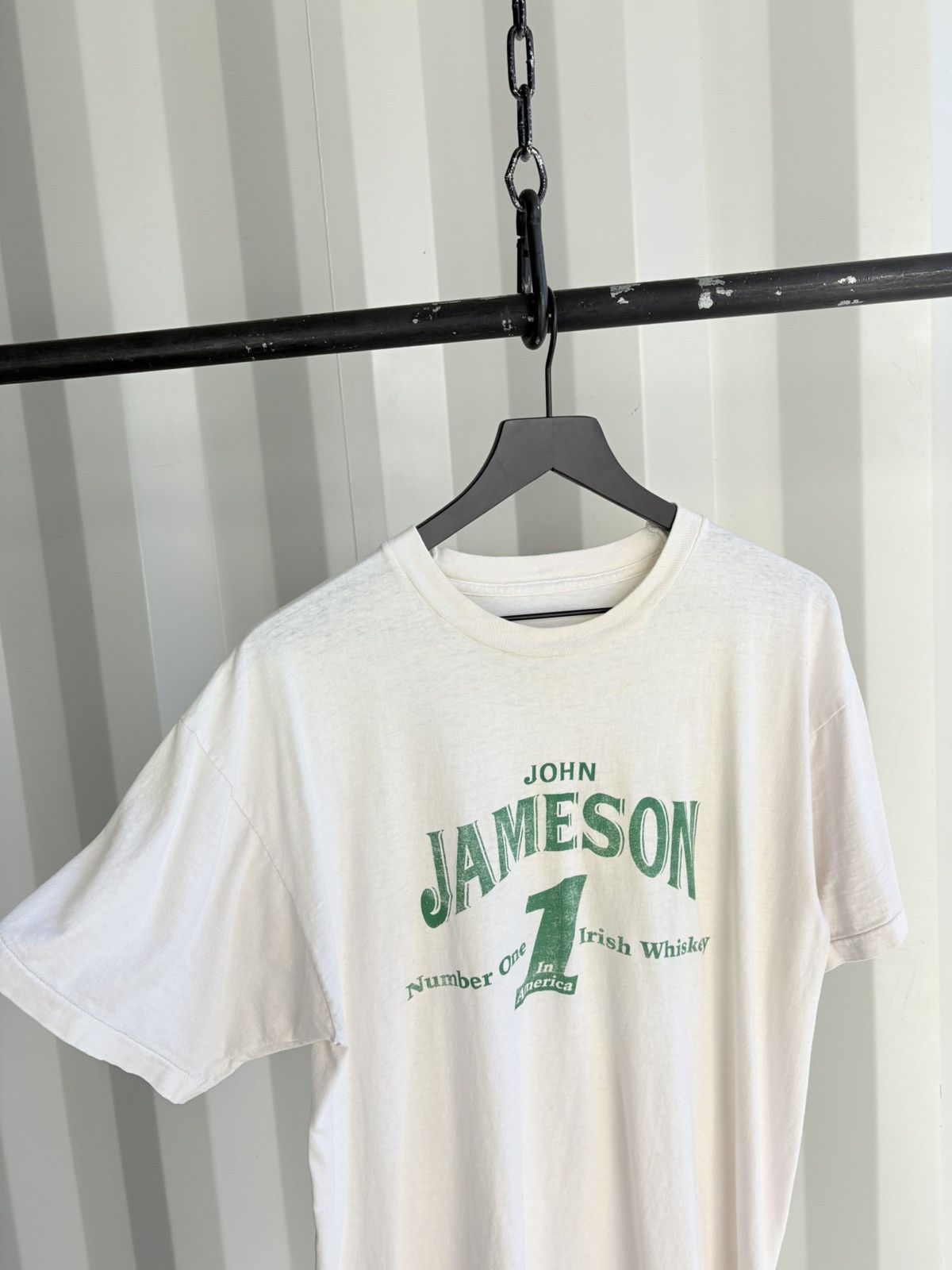 Vintage Vintage Jameson Thrashed Distressed Faded Shirt GRUNGE Band Size US L / EU 52-54 / 3 - 4 Thumbnail
