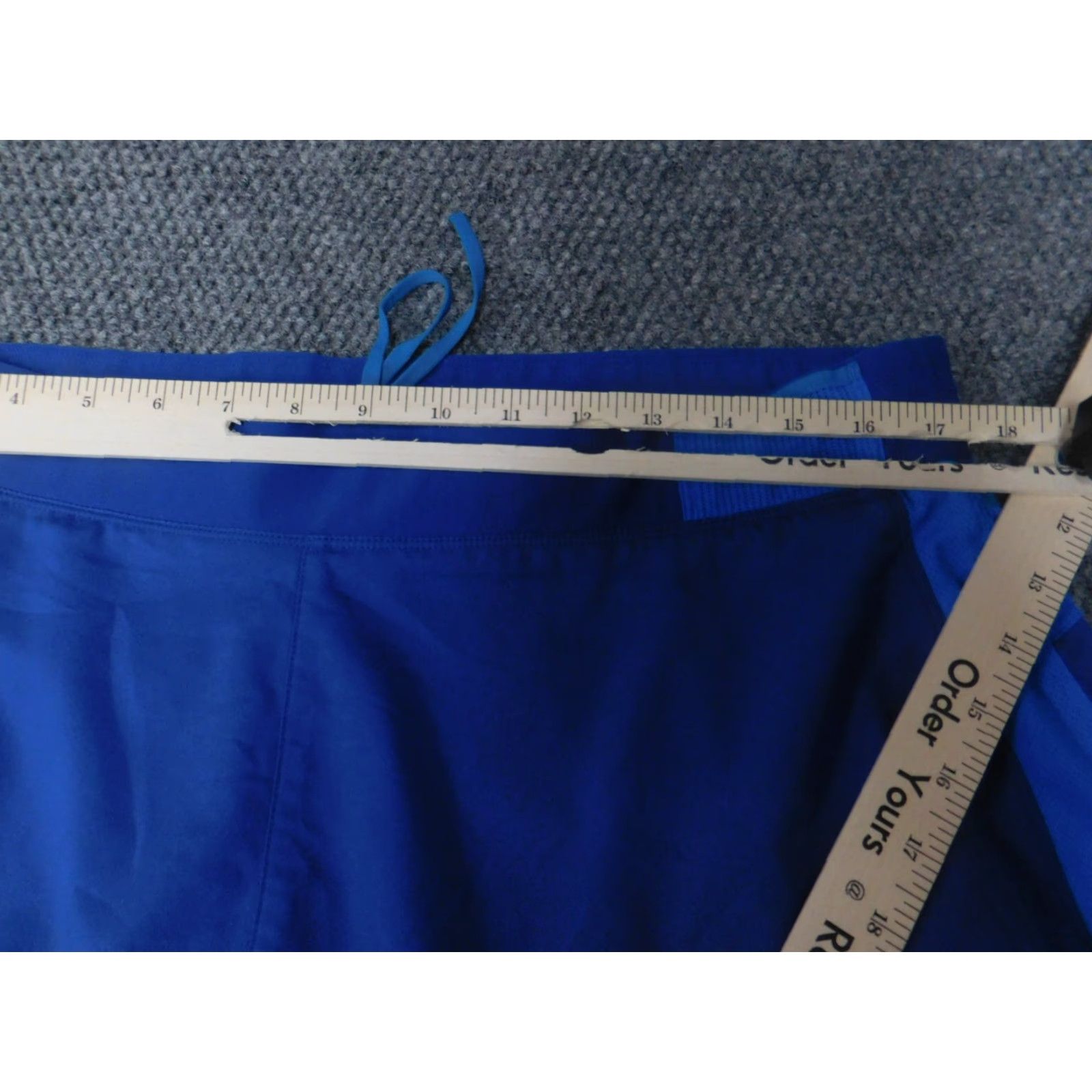 Vintage REI Womens Shorts 34 Blue Outdoor Casual Regular 34 Waist Zip Zipper knee? Wait. Size 24" / US 00 / IT 34 - 4 Thumbnail