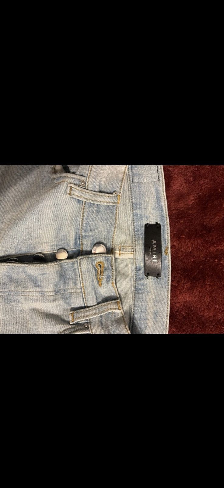 Amiri Amiri - Light Wash Distress Size US 29 - 4 Thumbnail