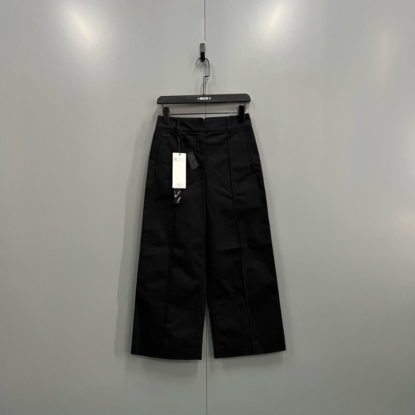 Hermes Hermes Wide-Leg Black Pants 34 Women Size 34" / US 12 / IT 48 - 1 Thumbnail
