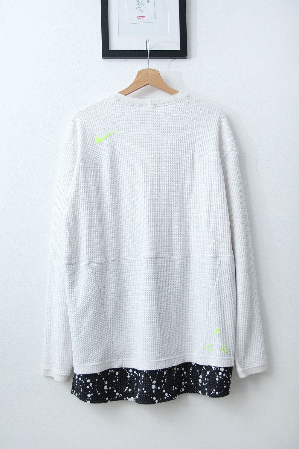 Nike ACG Nike ACG White NRG Waffle Long sleeve Shirt Top AQ3519-100 Size US M / EU 48-50 / 2 - 5 Thumbnail