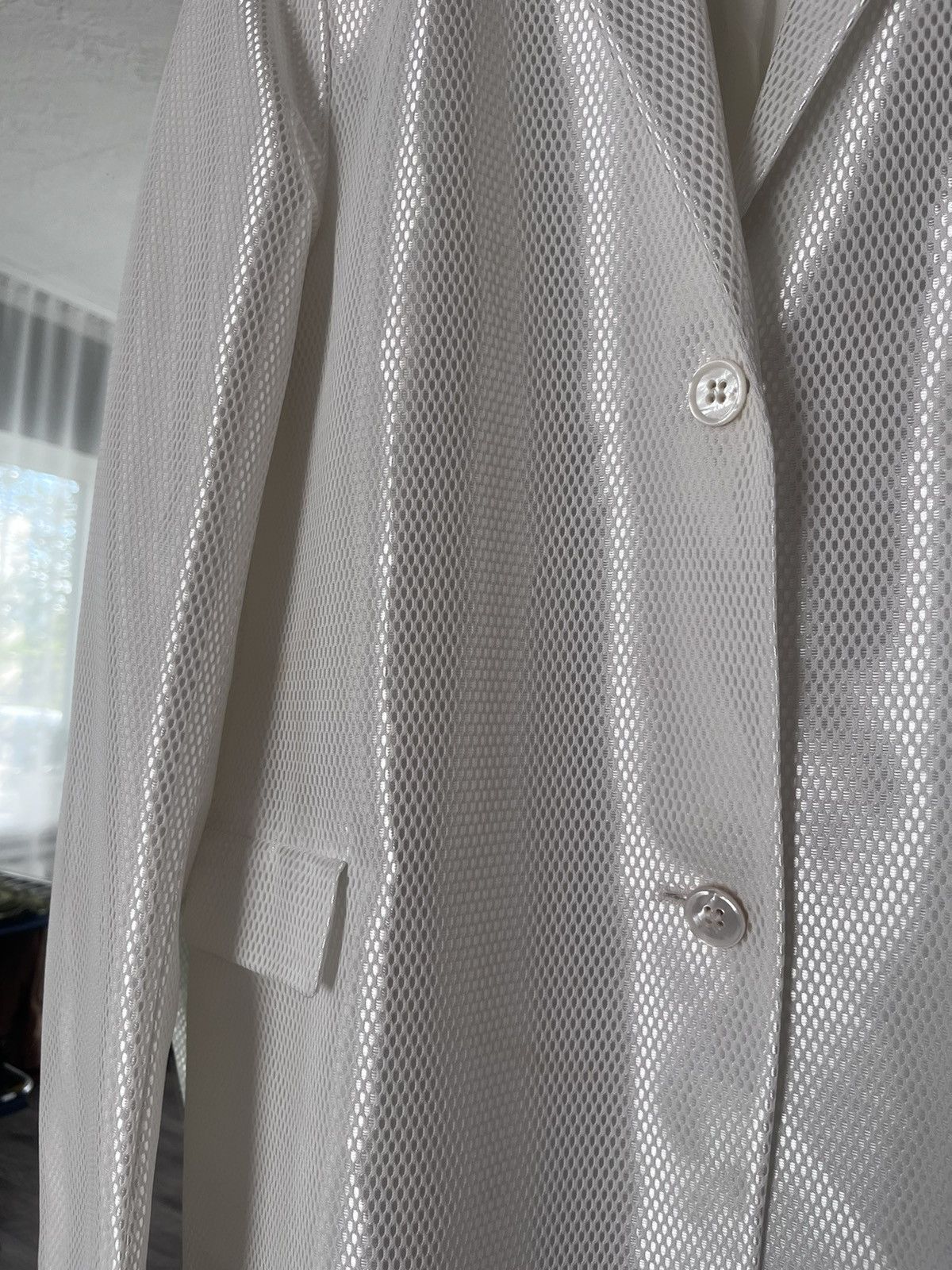 Jil Sander Jil Sander 2 Buttons White Blazer Size S / US 4 / IT 40 - 2 Thumbnail