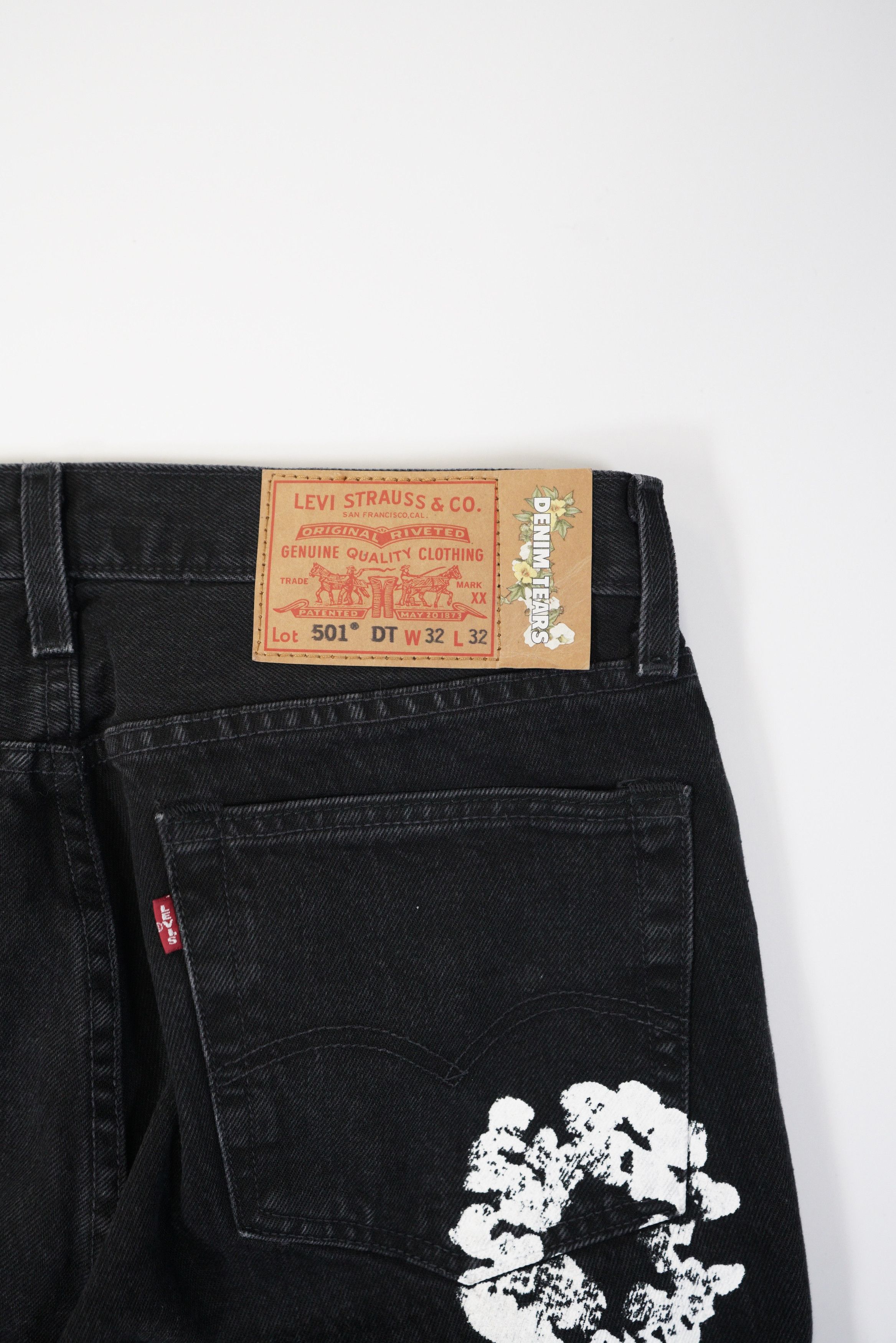 DENIM TEARS Denim Tears x Levi's Leather Cotton Wreath Jeans Size US 32 / EU 48 - 10 Thumbnail