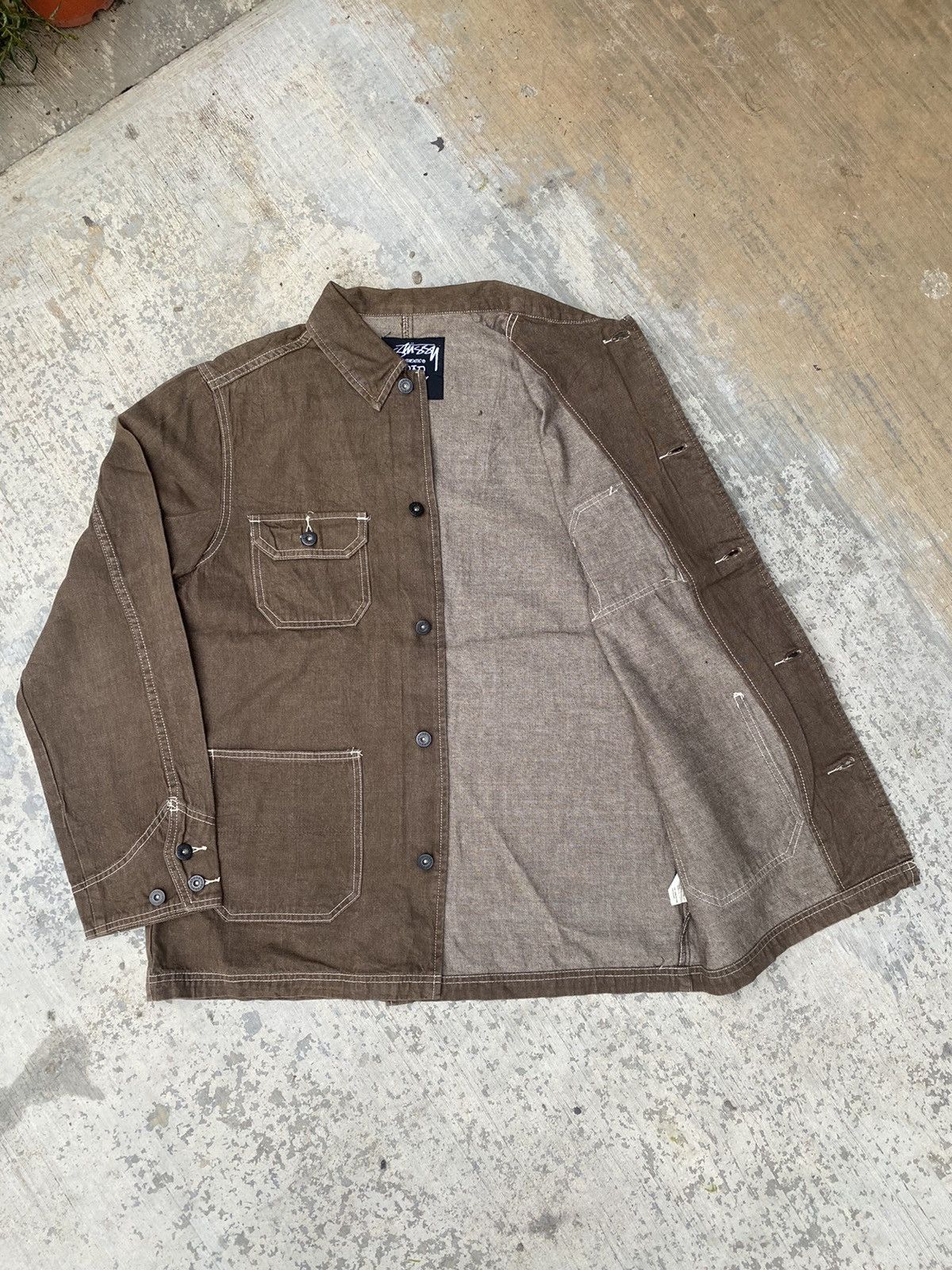 Stussy Vintage Stussy Chore Jacket Size US M / EU 48-50 / 2 - 6 Thumbnail