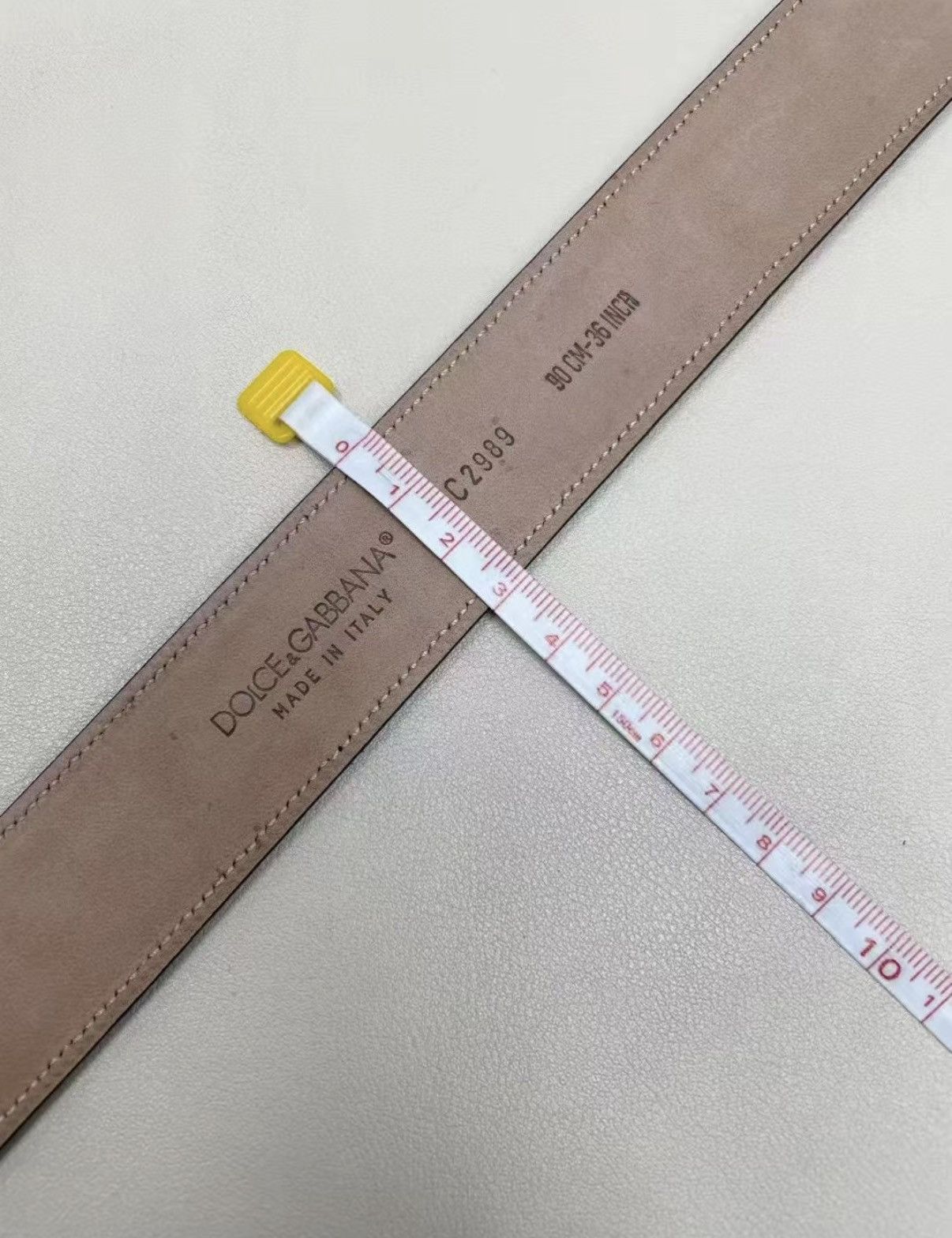 Dolce & Gabbana Dolce & Gabbana Leather Belt J30 Size ONE SIZE - 5 Thumbnail