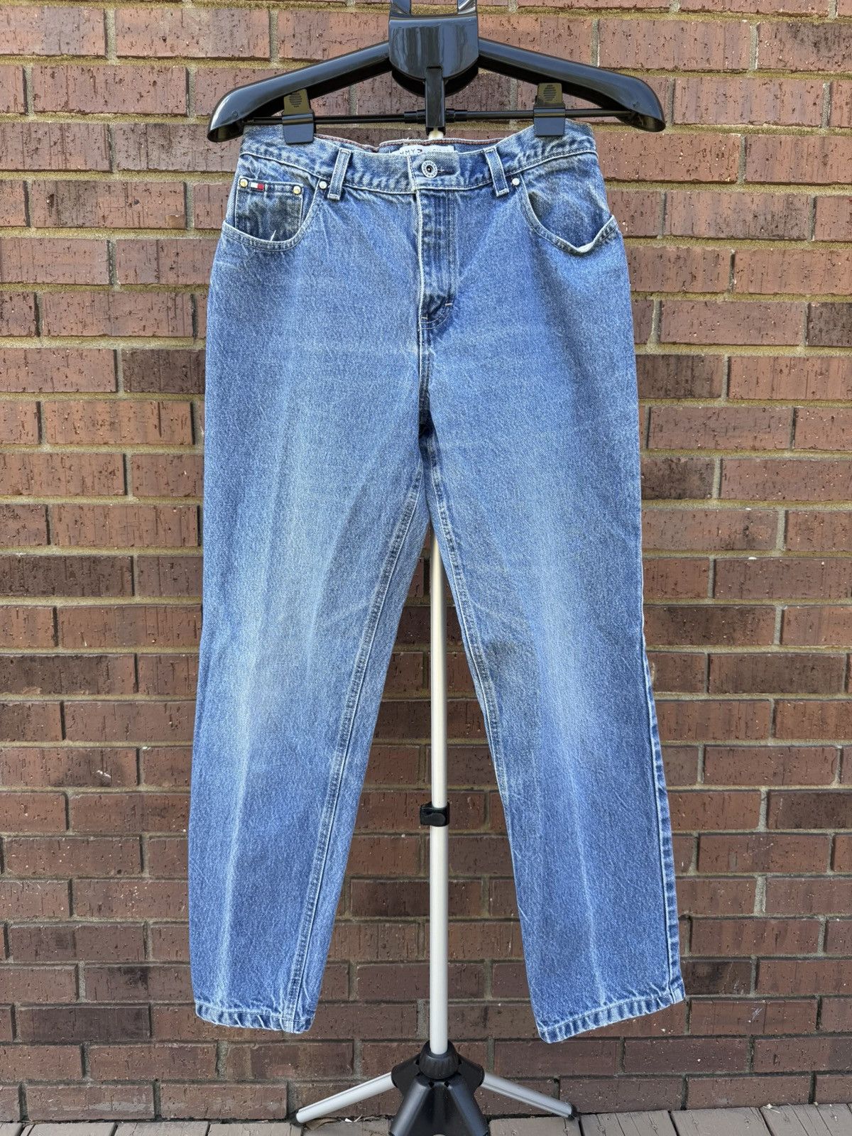 Tommy Hilfiger Vintage Y2K Tommy Hilfiger Mom Jeans Women's Size 8 R/31 Size 31" - 2 Thumbnail