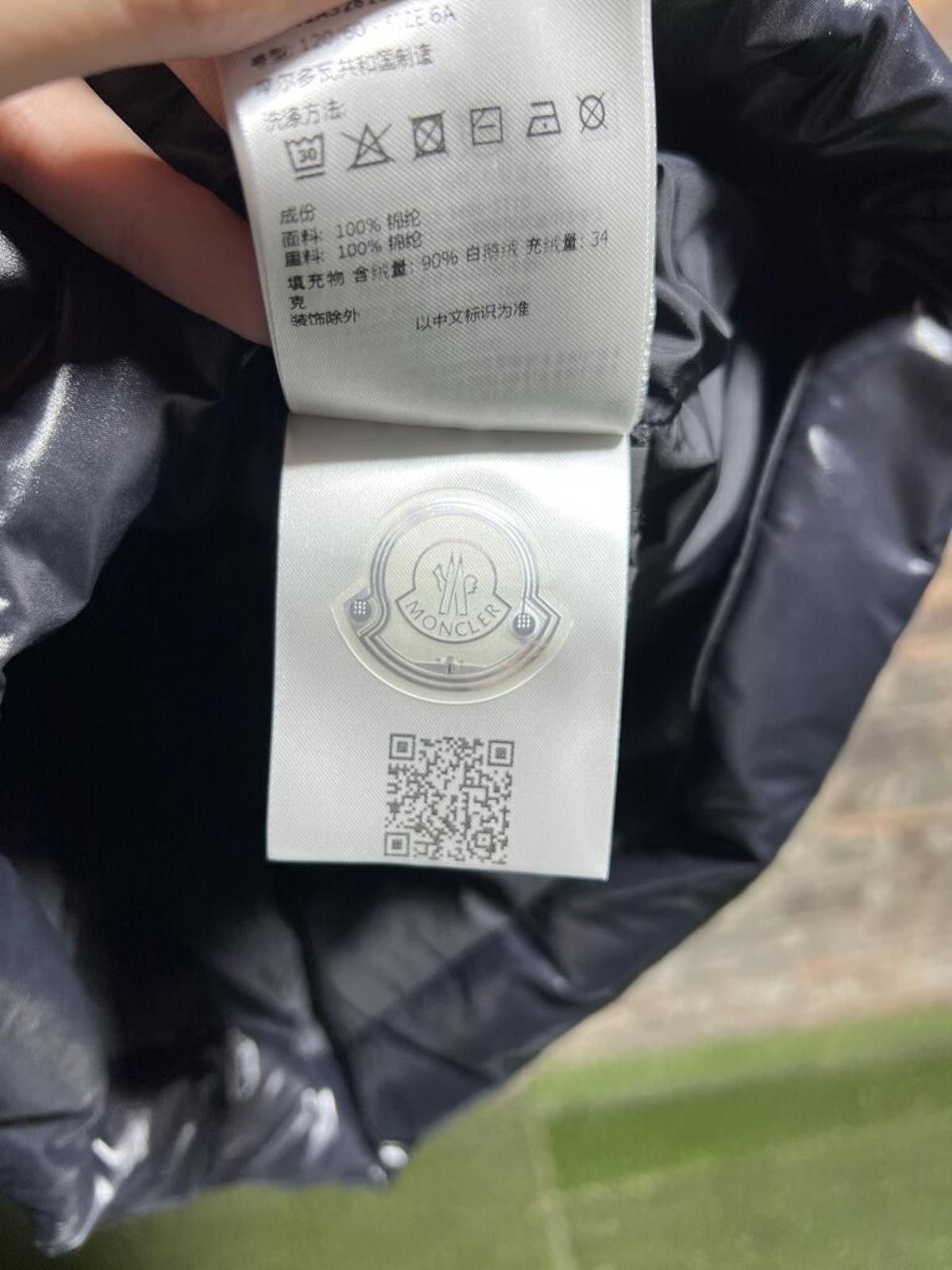 Moncler Moncler Mya Black Bubble Vest Sz. 6T Size ONE SIZE - 7 Thumbnail