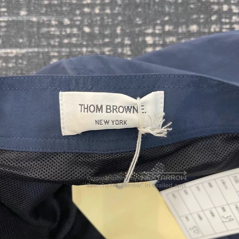 Thom Browne Thom Browne size 1 Solid Color Stripe Casual Shorts Size US 29 - 4 Thumbnail
