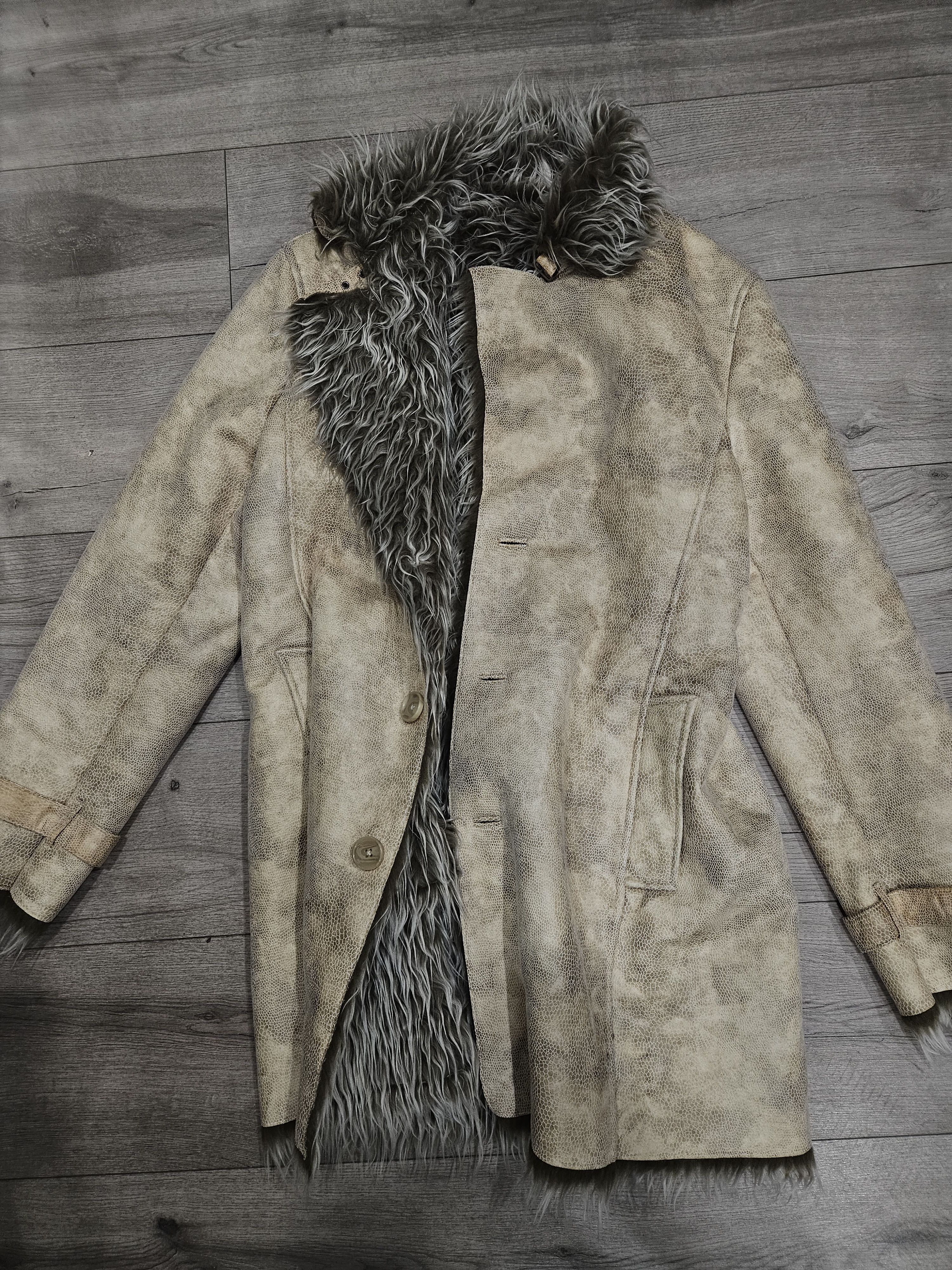 Semantic Design Fur Jacket | Grailed
