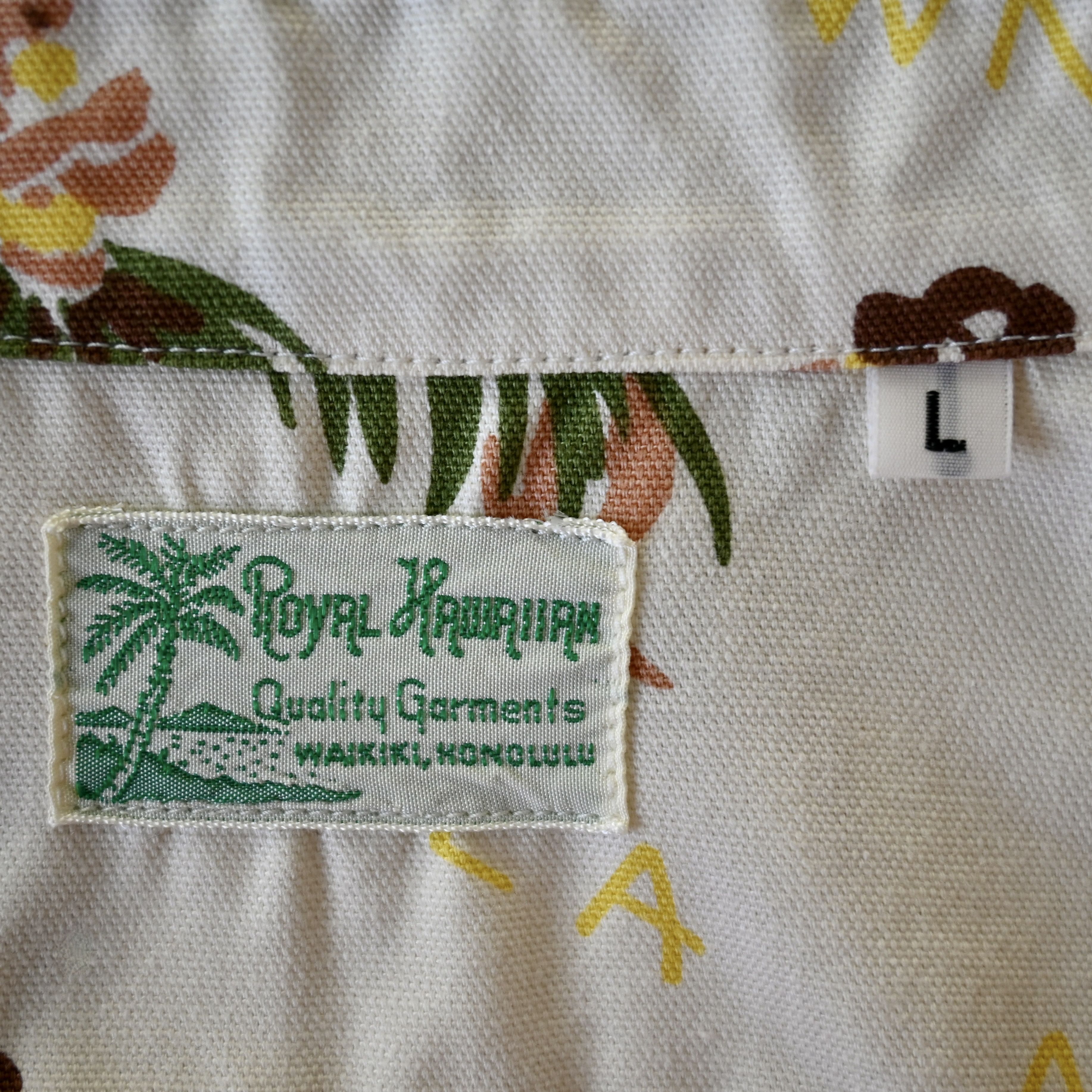 Sun Surf Sun Surf hula dance girls Oxford cotton Hawaiian BD shirt Size US L / EU 52-54 / 3 - 12 Thumbnail