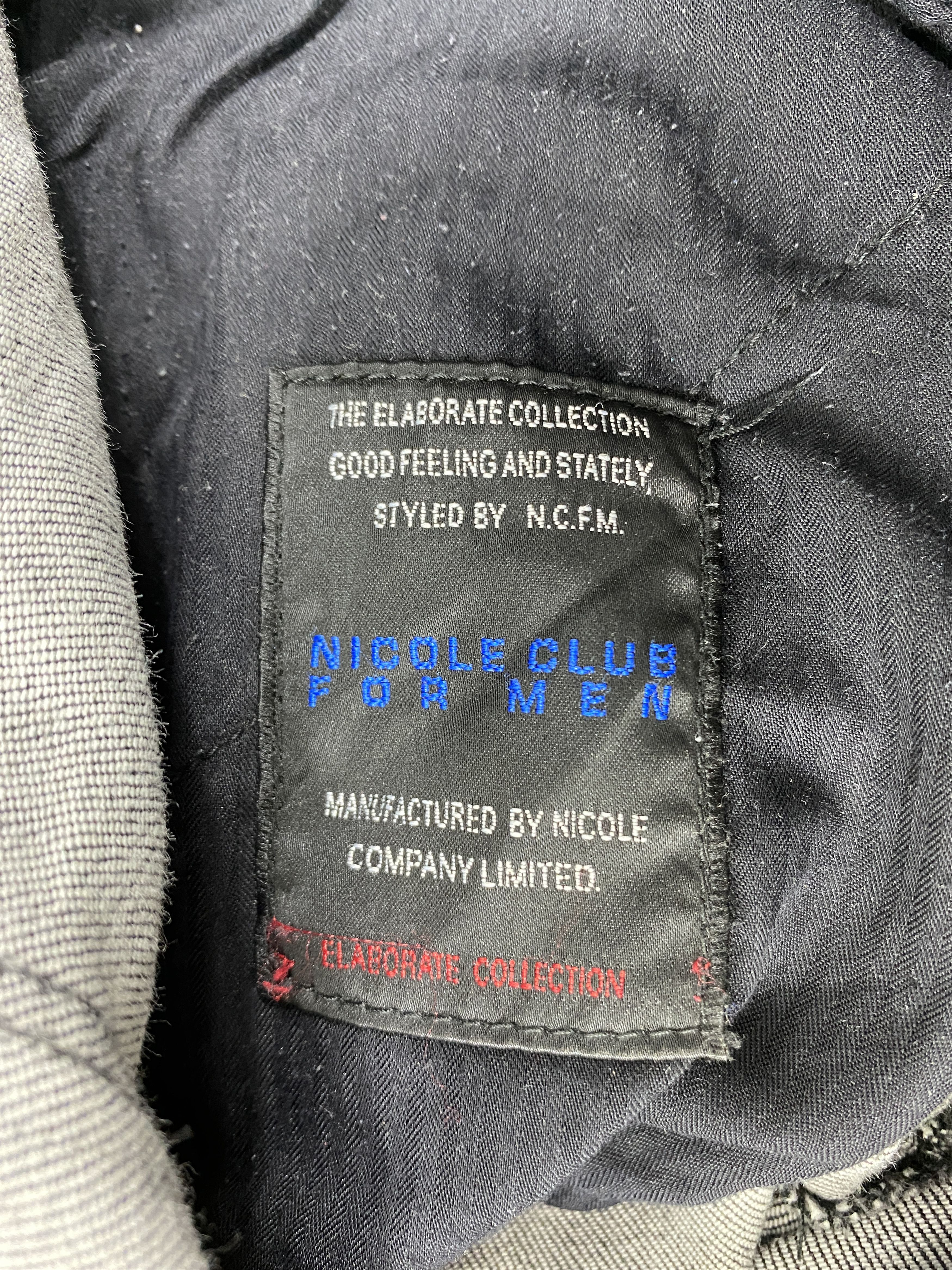 Japanese Brand Distressed Vintage Nicole Club Jeans 34x28.5 Denim - JN3612 Size US 34 / EU 50 - 15 Thumbnail