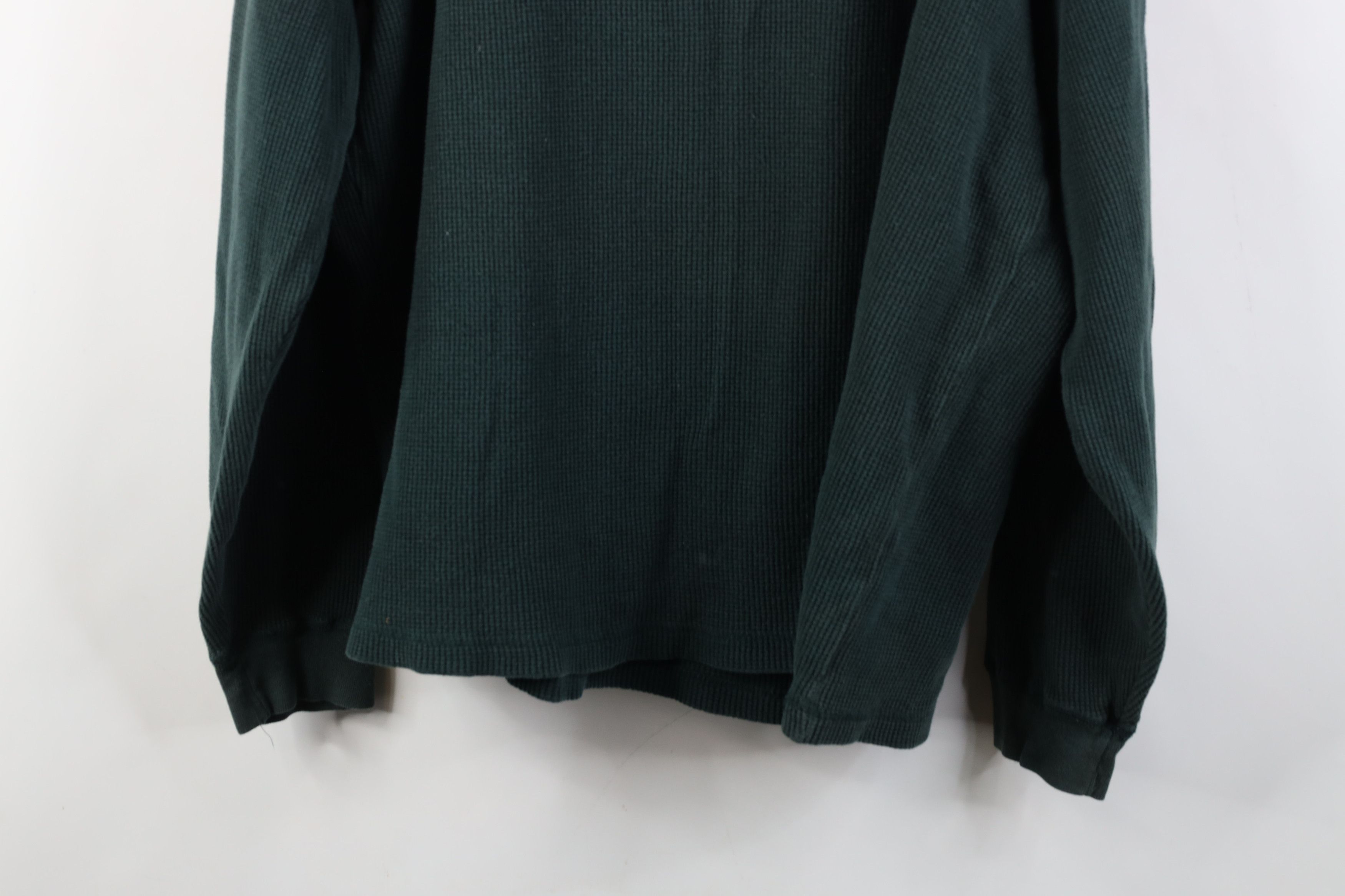 Vintage Vintage 90s Streetwear Knit Long Sleeve Henley T-Shirt Size US L / EU 52-54 / 3 - 14 Thumbnail