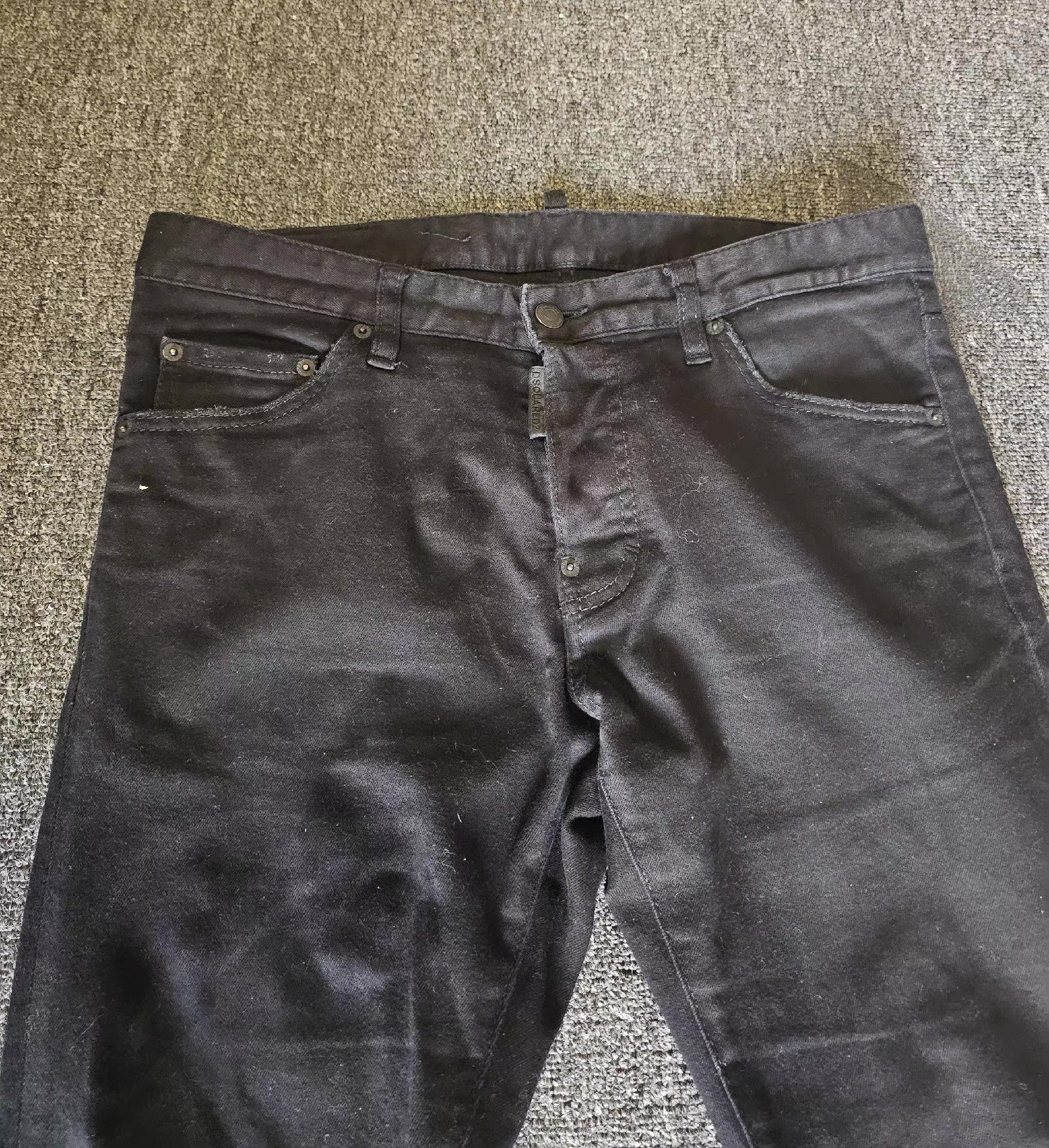 Dsquared2 DSquared2 (D2) Black Jeans, Q4 Size US 34 / EU 50 - 2 Thumbnail