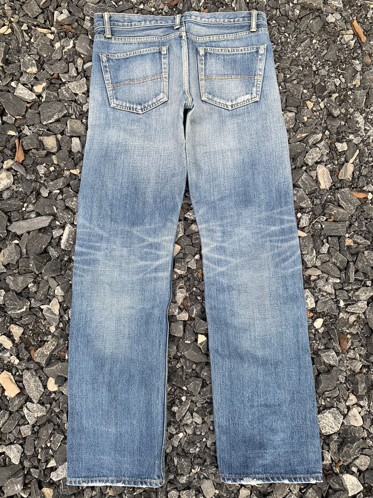Other JAPANESE BRAND MACPHEE SELVEDGE BUTTON FLY DISTRESSED DENIM Size US 31 - 3 Thumbnail