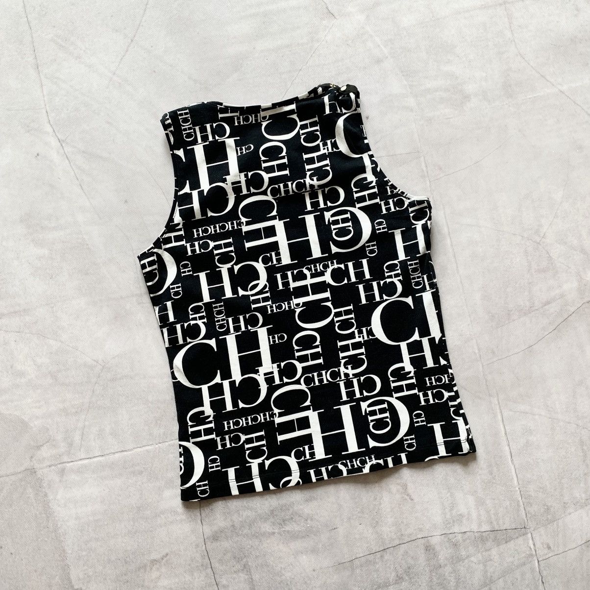 Carolina Herrera Carolina Herrera Hysteric Glamour Style Tank Top T-Shirt Y2K Size S / US 4 / IT 40 - 5 Thumbnail