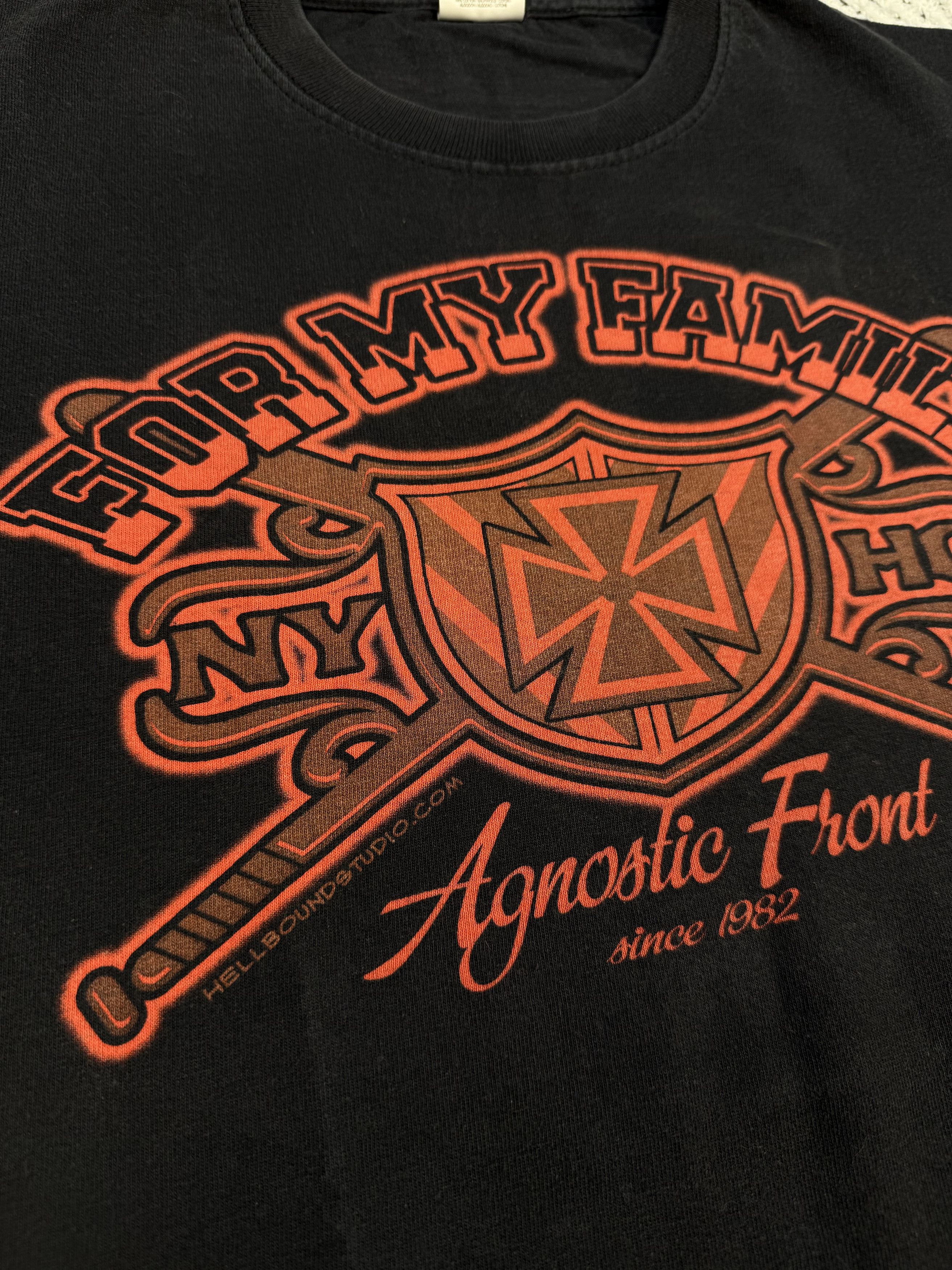 Band Tees Agnostic Front hardcore band vintage tshirt Size US M / EU 48-50 / 2 - 2 Thumbnail