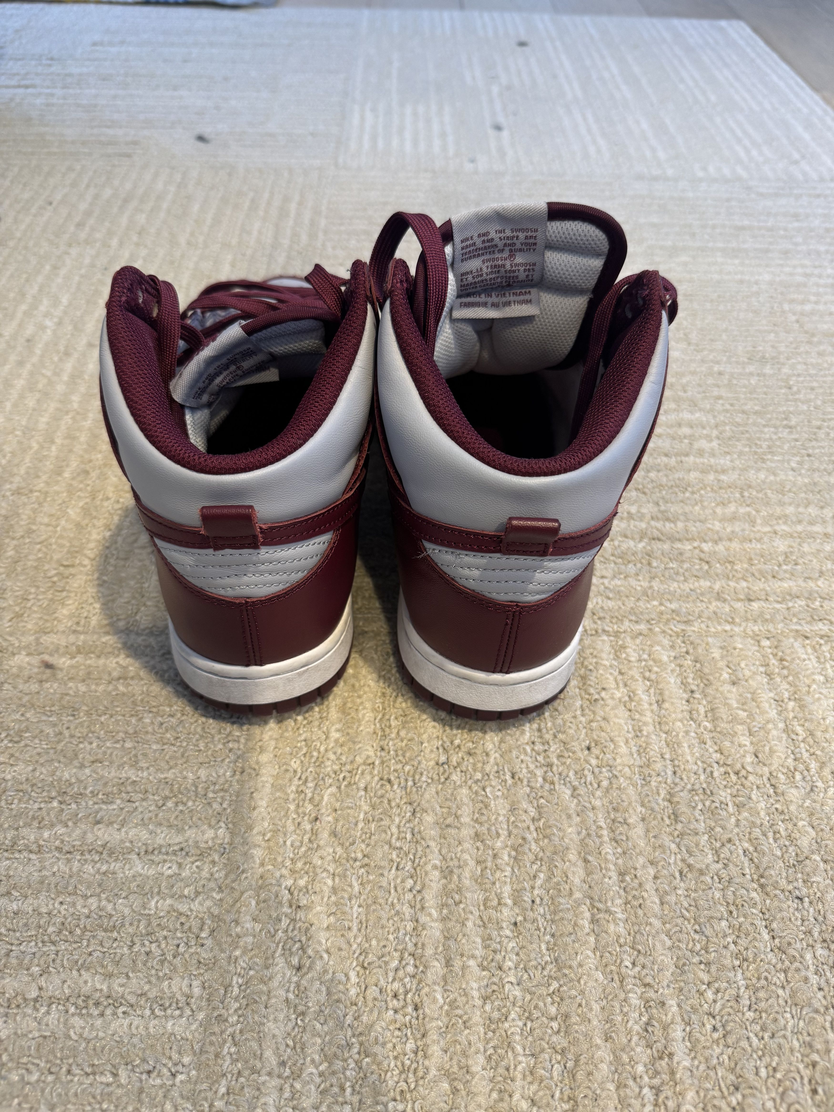 Nike Nike Dunk High Dark Beetroot Size US 8 / EU 41 - 3 Thumbnail
