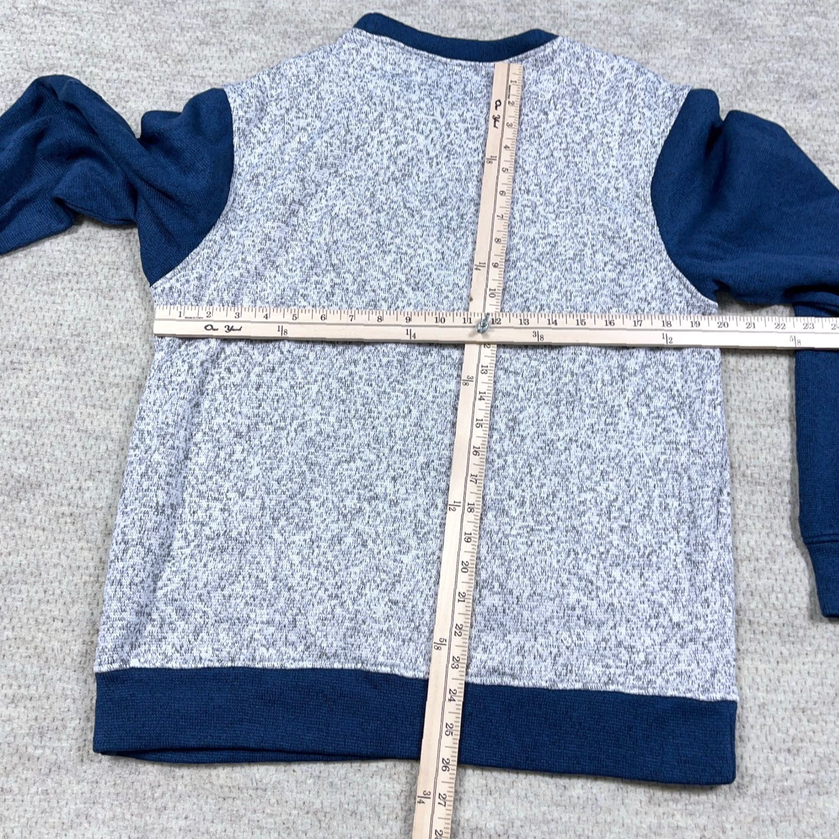 Vintage VINTAGE LL Bean Sweatshirt Men Medium Gray Blue Pullover Crewneck Sweater Heather Adult Size US M / EU 48-50 / 2 - 6 Thumbnail