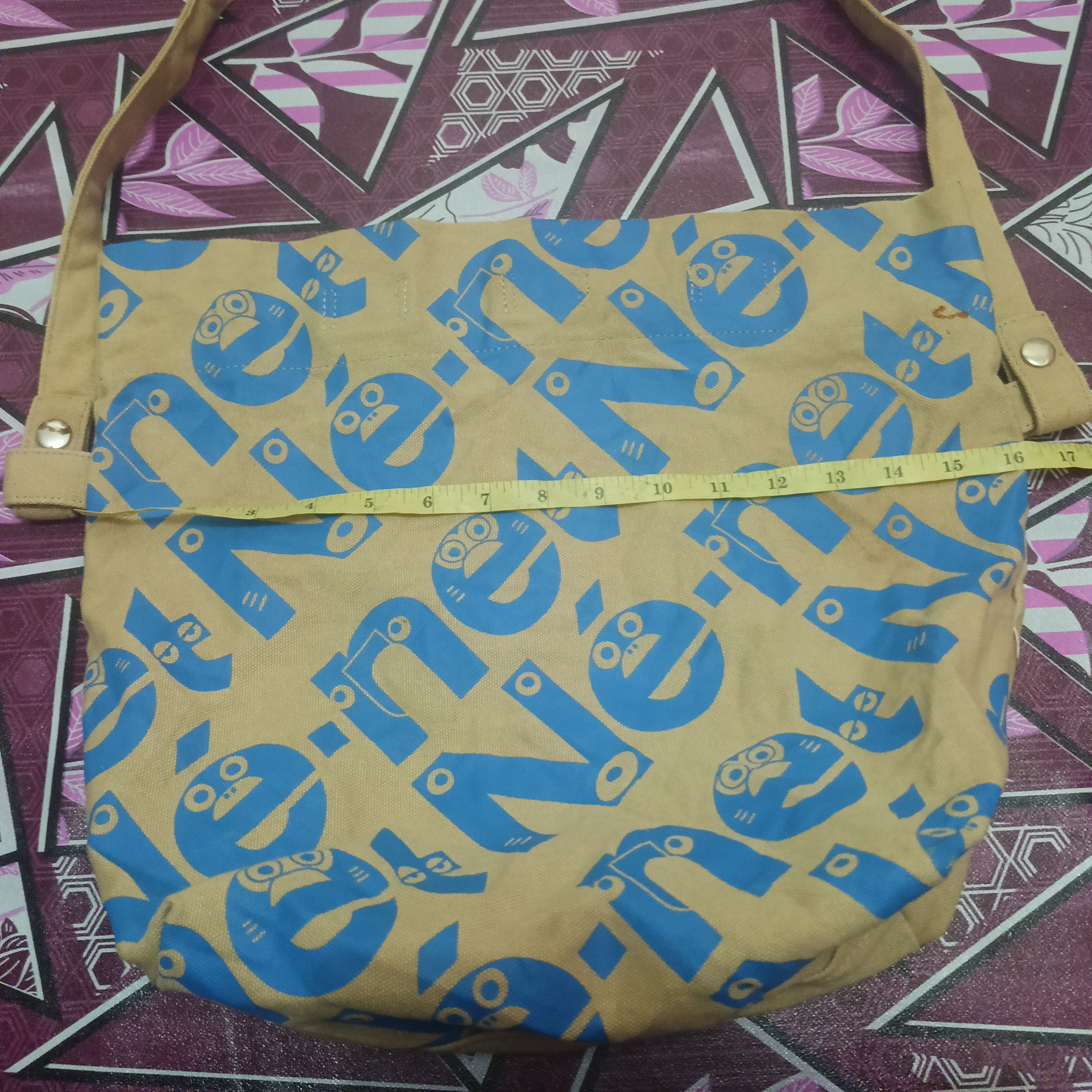 Issey Miyake × Japanese Brand × Ne-Net Rare!!! Ne-net tote/sling bag issey miyake spellout printed Size ONE SIZE - 15 Thumbnail