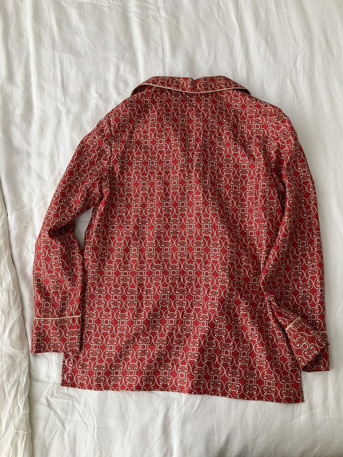 Fendi Fendi silk pajama shirt Size S / US 4 / IT 40 - 4 Thumbnail