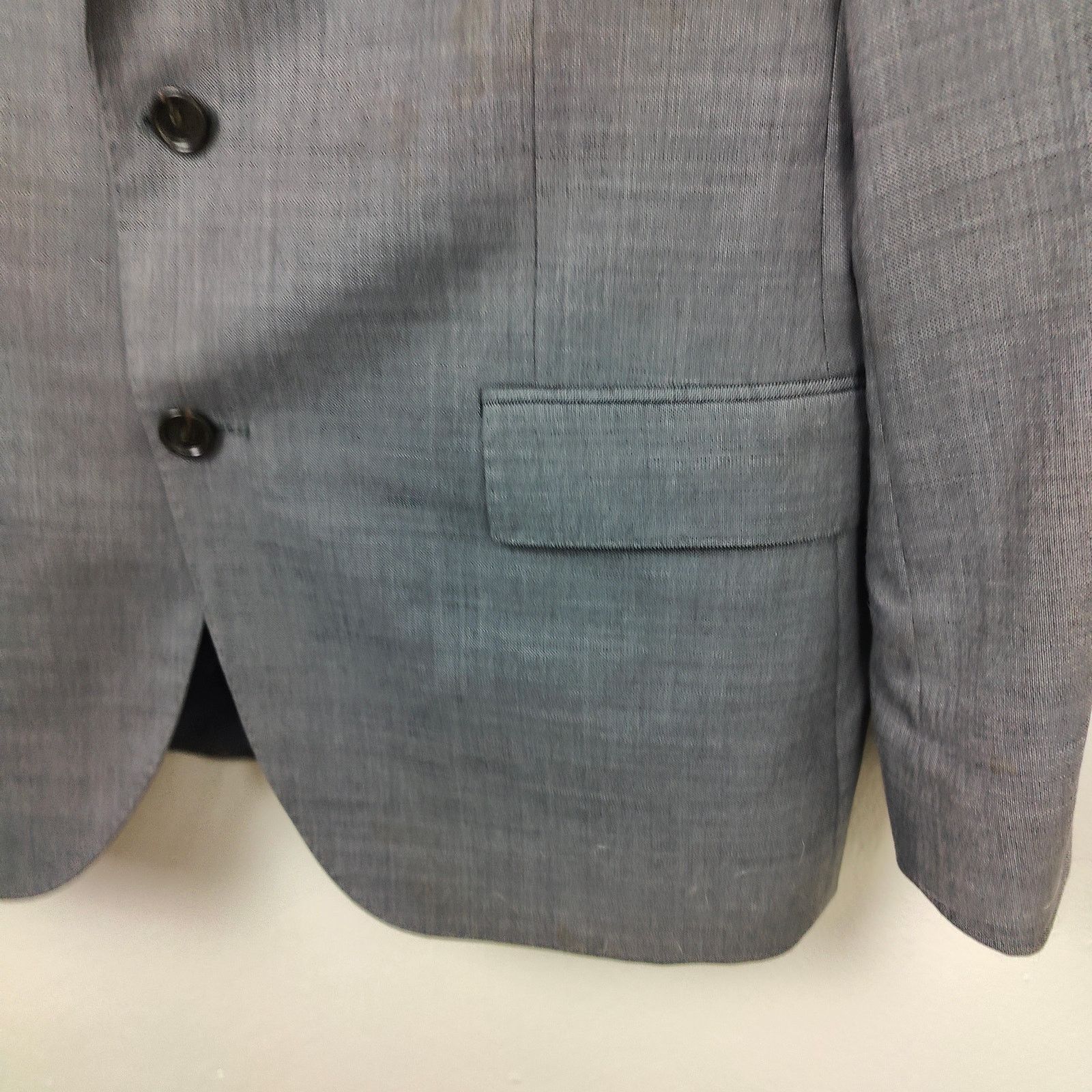 J.Crew J Crew Ludlow Blazer Mens 42R Gray Four Season Wool Size 42R - 5 Thumbnail