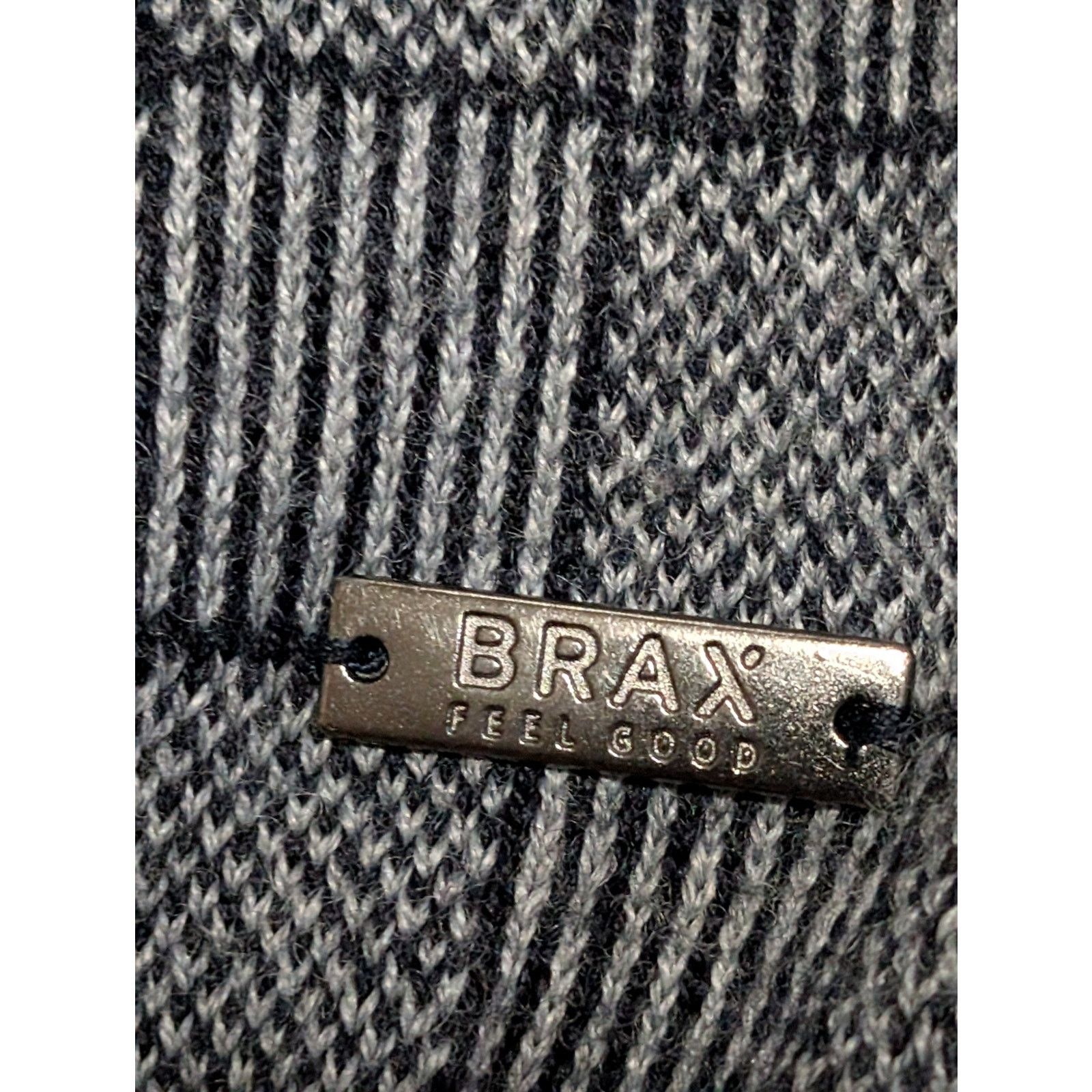 BRAX Brax Feel Good Steffen Quarter Zip Wool Pullover Sweater Size US XL / EU 56 / 4 - 6 Thumbnail