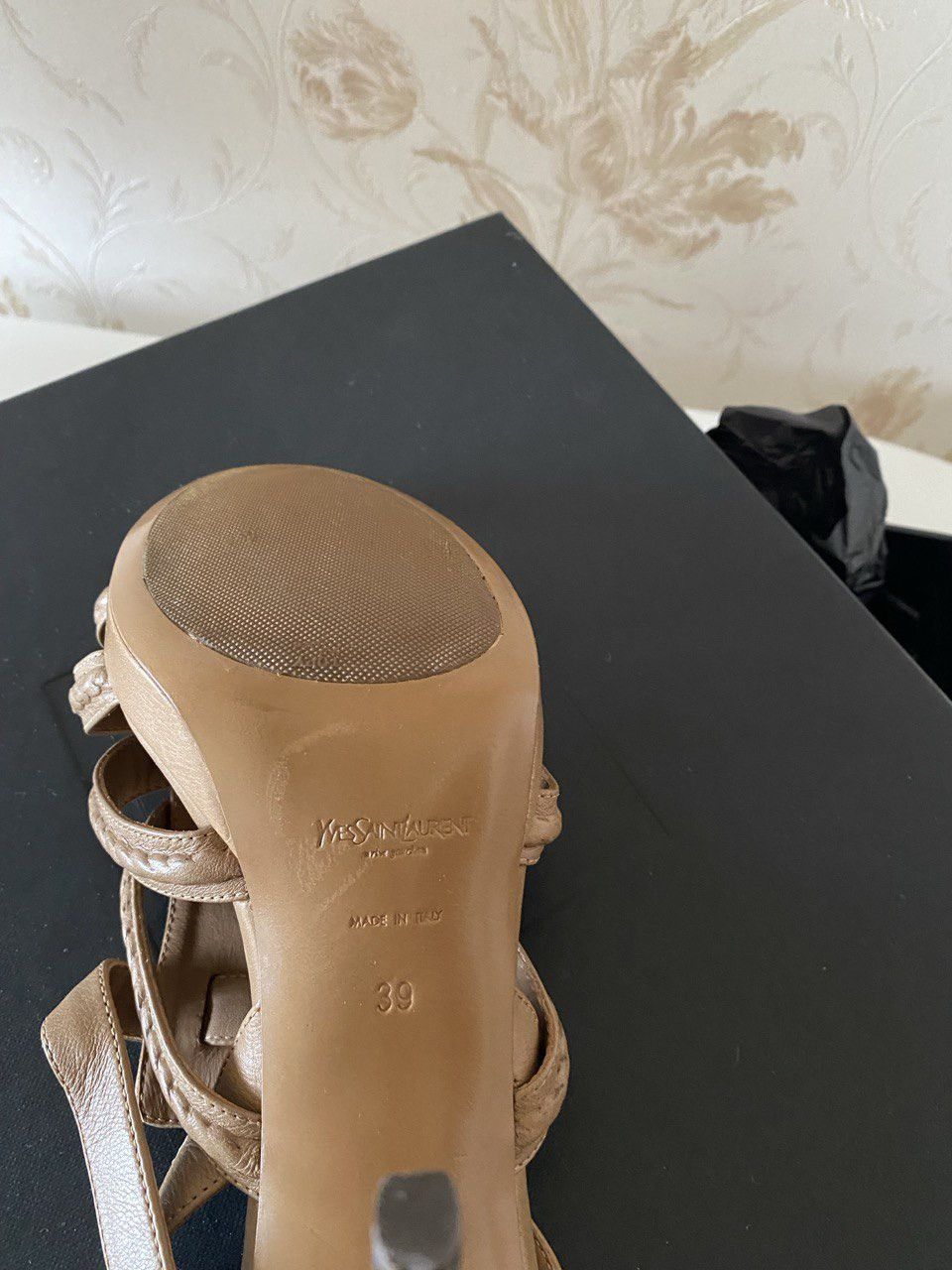 Yves Saint Laurent Leather sandals Yves Saint Laurent Size US 9 / IT 39 - 4 Thumbnail